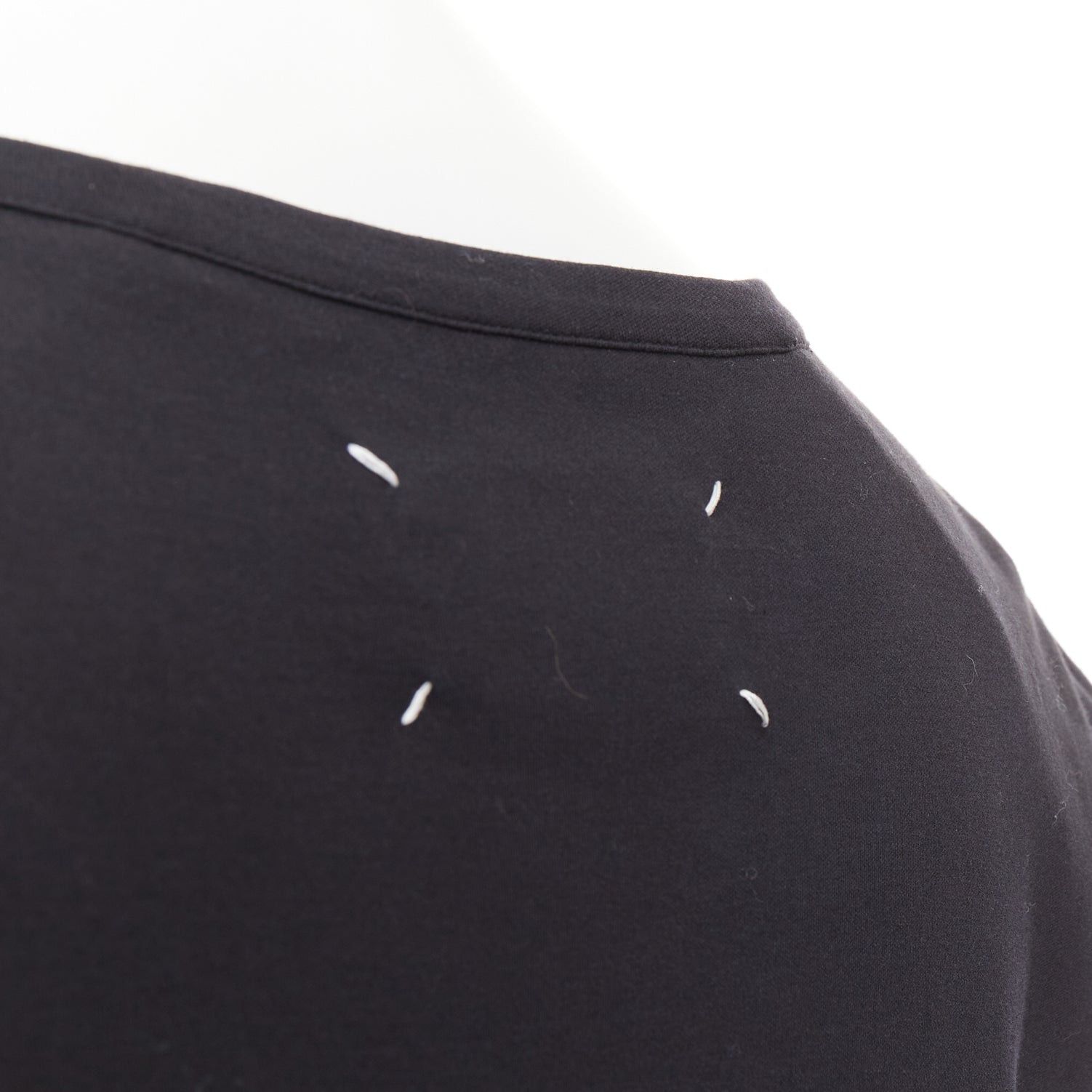Maison Margiela MAISON MARTIN MARGIELA 2001 Vintage black cotton deconstructed ruched bubble hem mini dress M Size M / US 6-8 / IT 42-44 - 7 Thumbnail