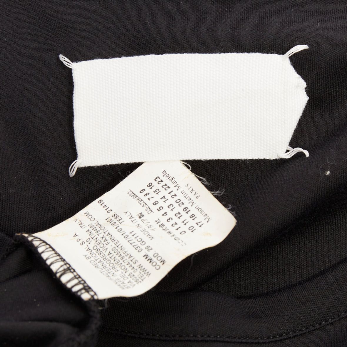 Maison Margiela MAISON MARTIN MARGIELA 2001 Vintage black cotton deconstructed ruched bubble hem mini dress M Size M / US 6-8 / IT 42-44 - 8 Thumbnail