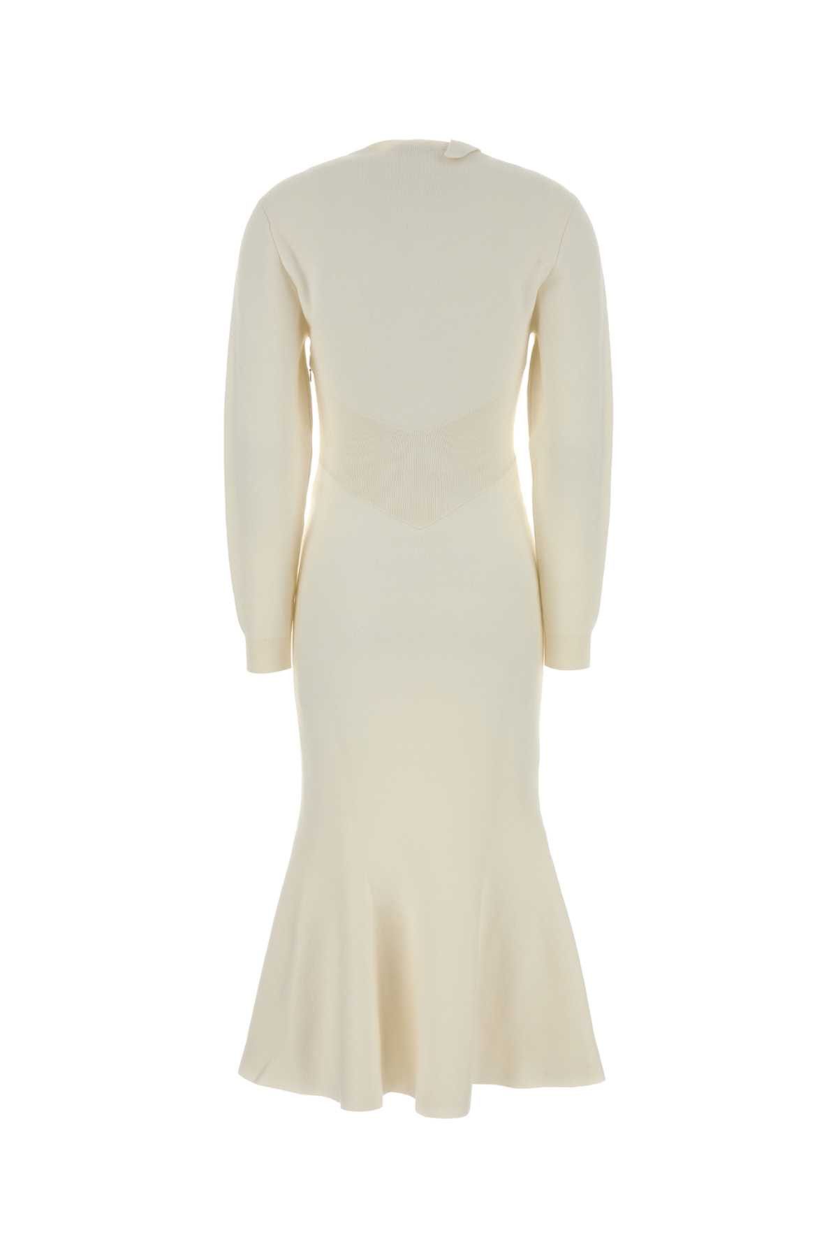 Givenchy Ivory Stretch Wool Blend Dress Size XS / US 0-2 / IT 36-38 - 2 Thumbnail