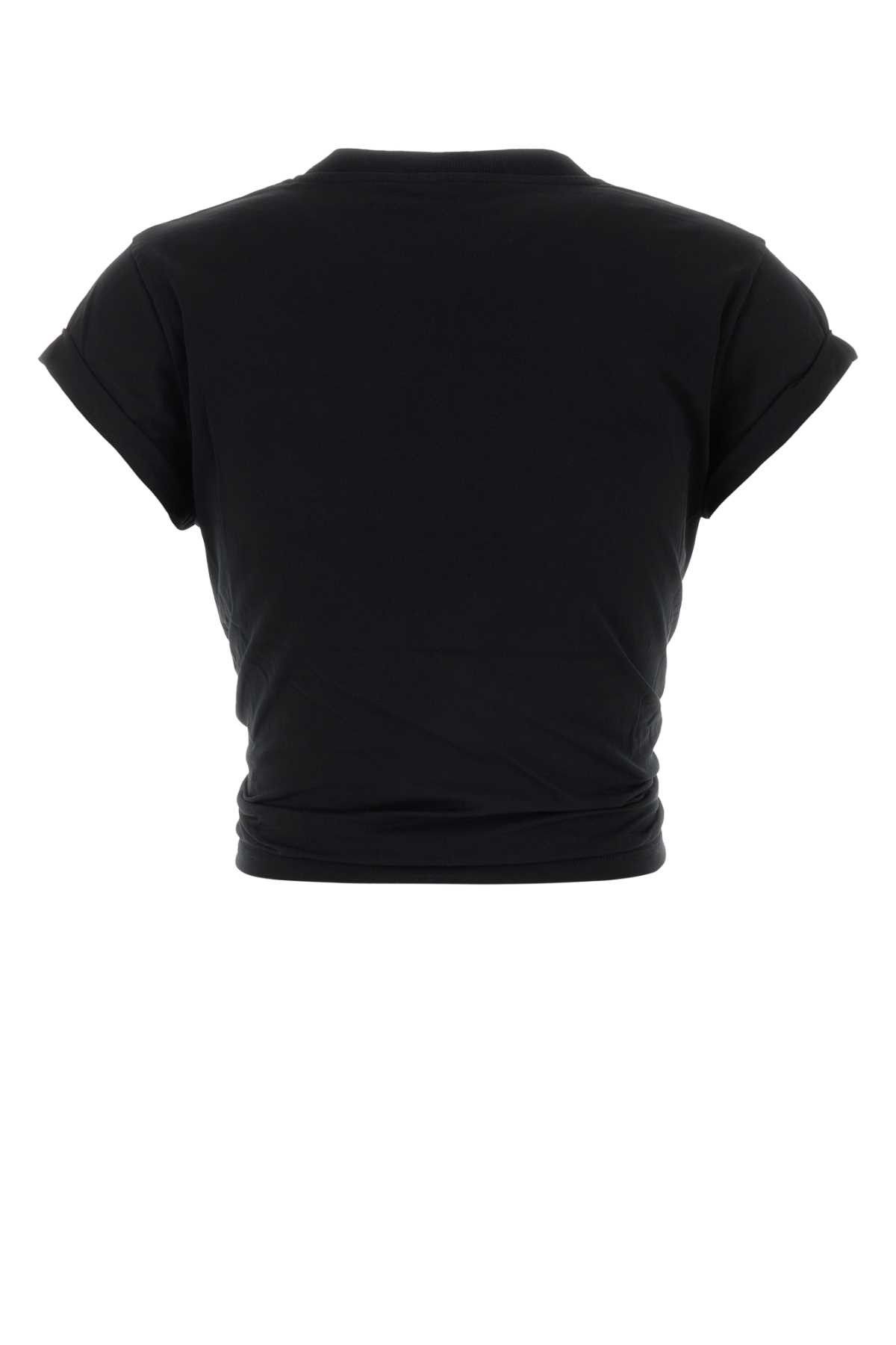 Givenchy Black Cotton T-Shirt Size S / US 4 / IT 40 - 2 Thumbnail