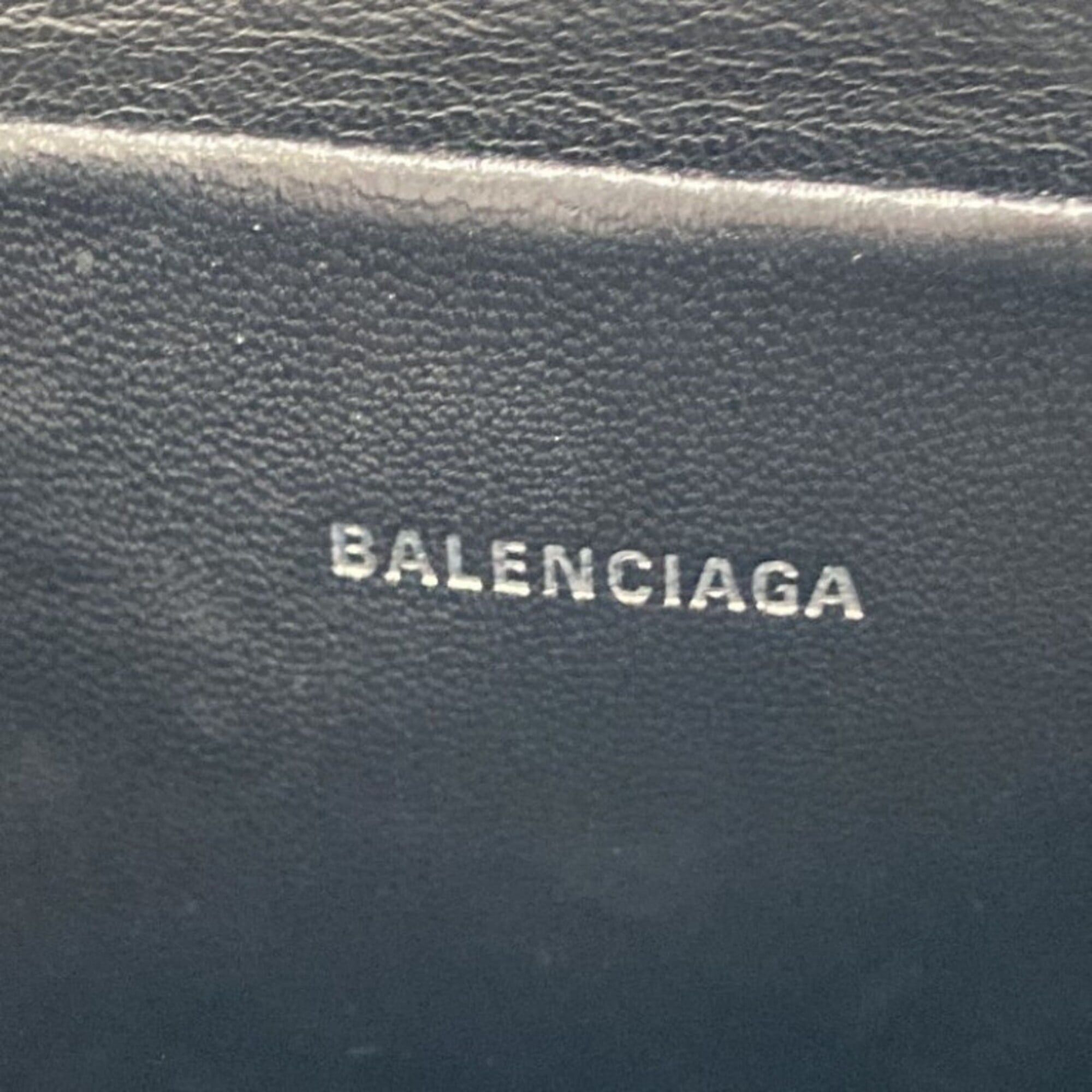 Balenciaga BALENCIAGA Everyday Pouch 551992 Bag, Black Leather, Men's & Women's Size ONE SIZE - 9 Thumbnail