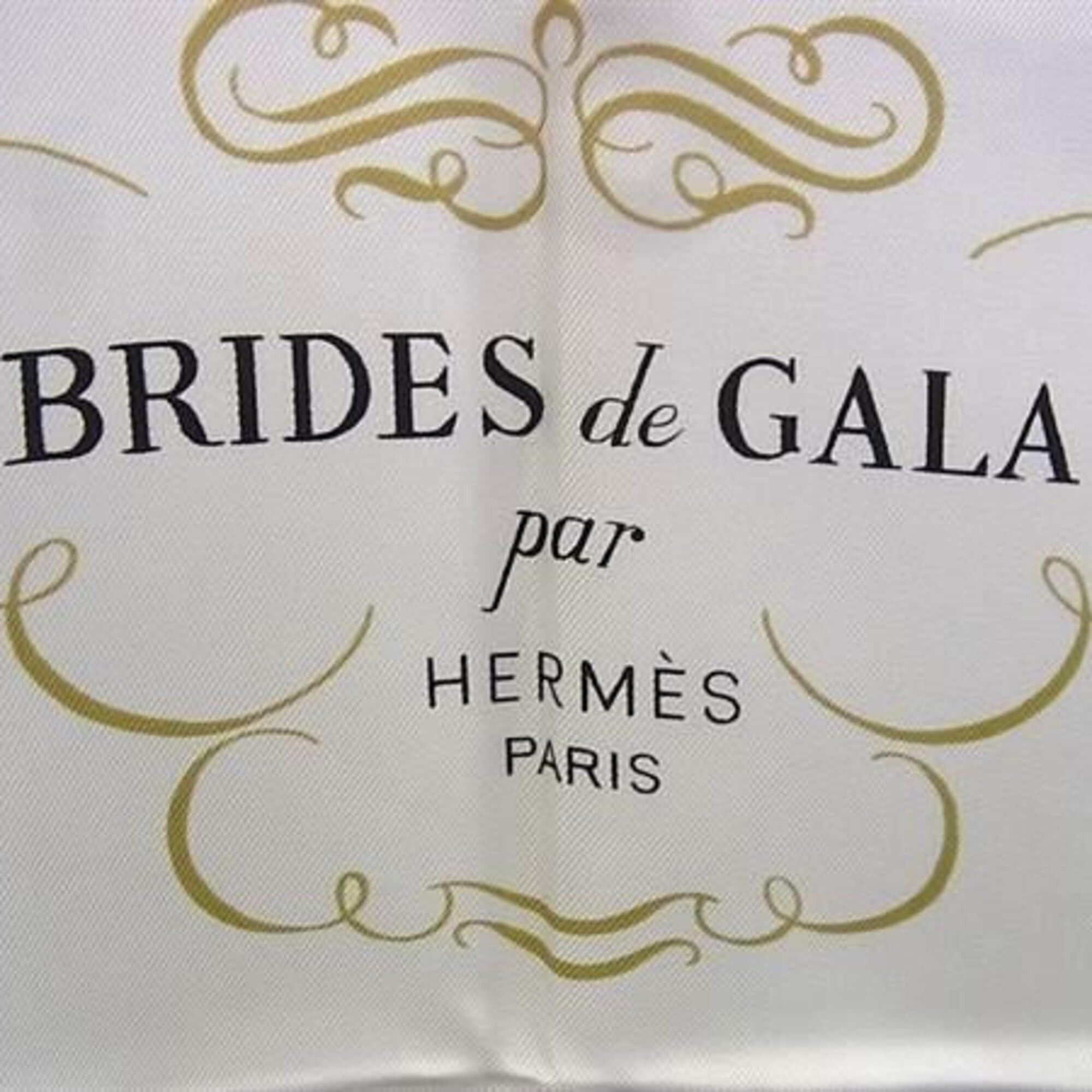 Hermes HERMES scarf/muffler, Carre 90, multicolor silk, women's, BRIDES de GALA (ceremonial horse bridle) Size ONE SIZE - 4 Thumbnail