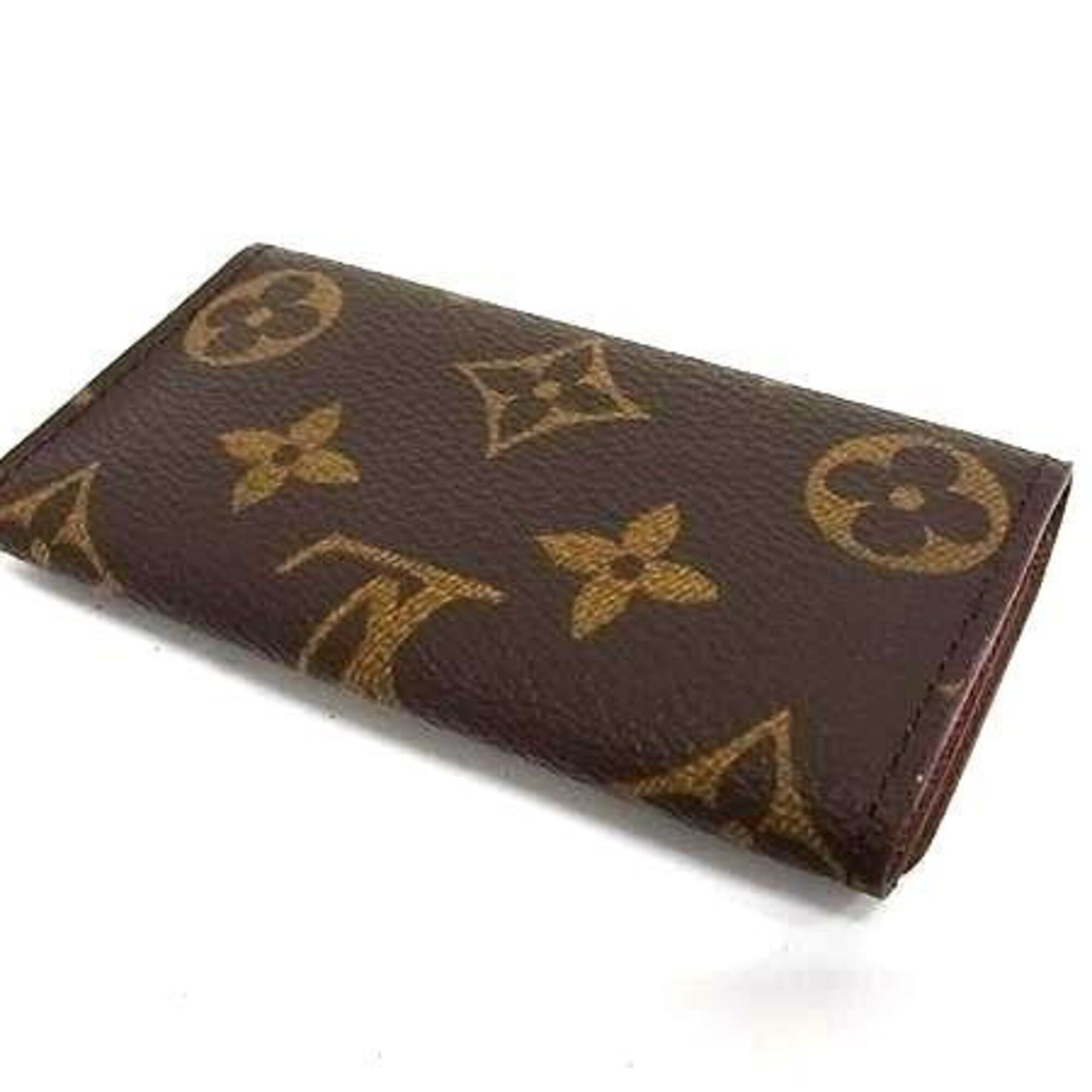 Louis Vuitton Louis Vuitton Key Case Multicles 4 M62631 Brown Monogram Men's Women's Size ONE SIZE - 2 Thumbnail
