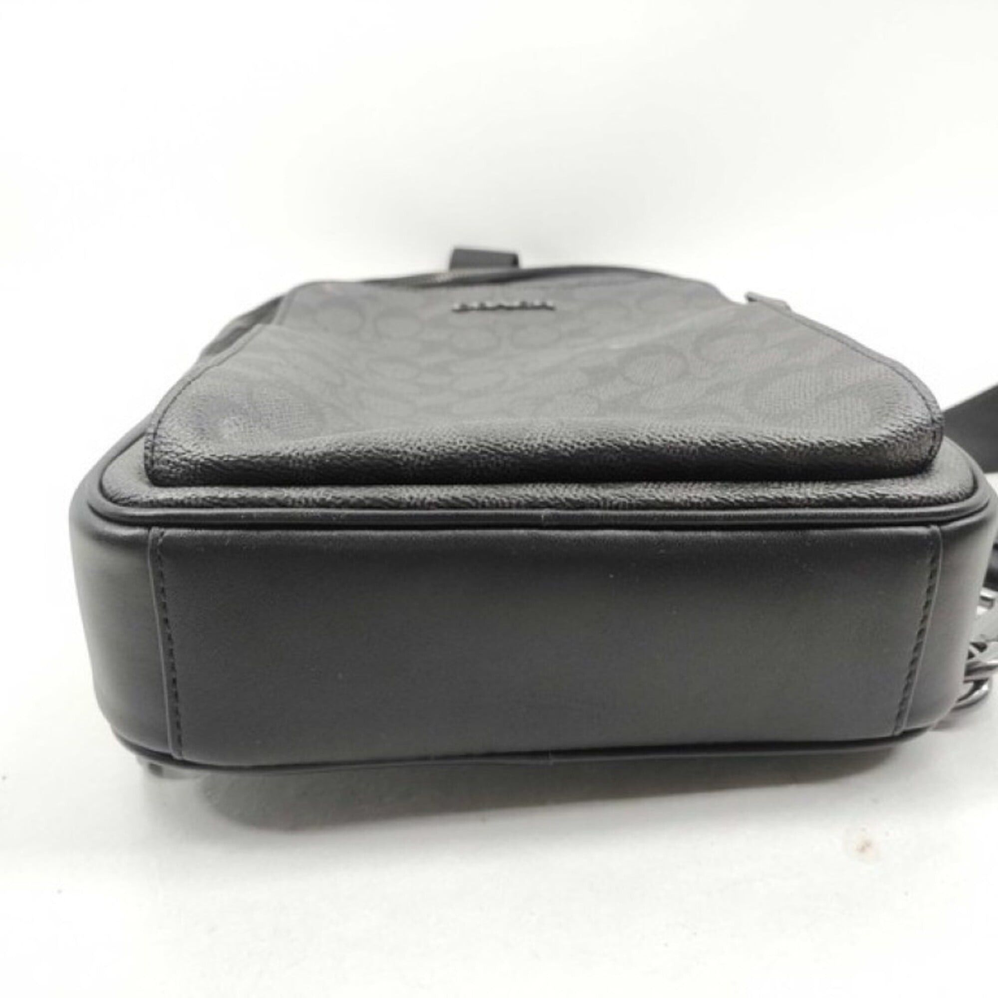 Coach COACH Signature Body Bag CZ393 Black x Leather - Men's & Women's Shoulder Size ONE SIZE - 5 Thumbnail