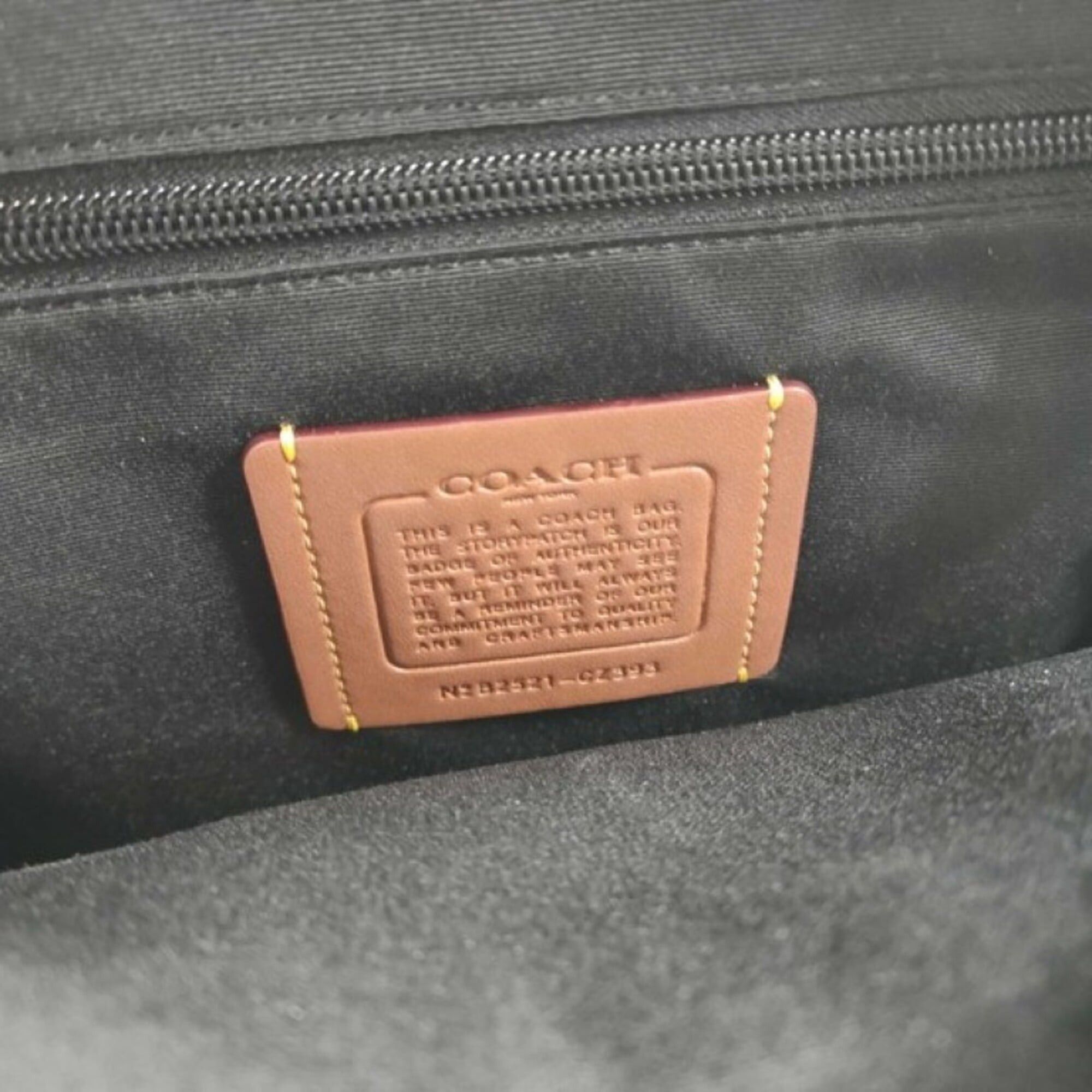 Coach COACH Signature Body Bag CZ393 Black x Leather - Men's & Women's Shoulder Size ONE SIZE - 10 Thumbnail