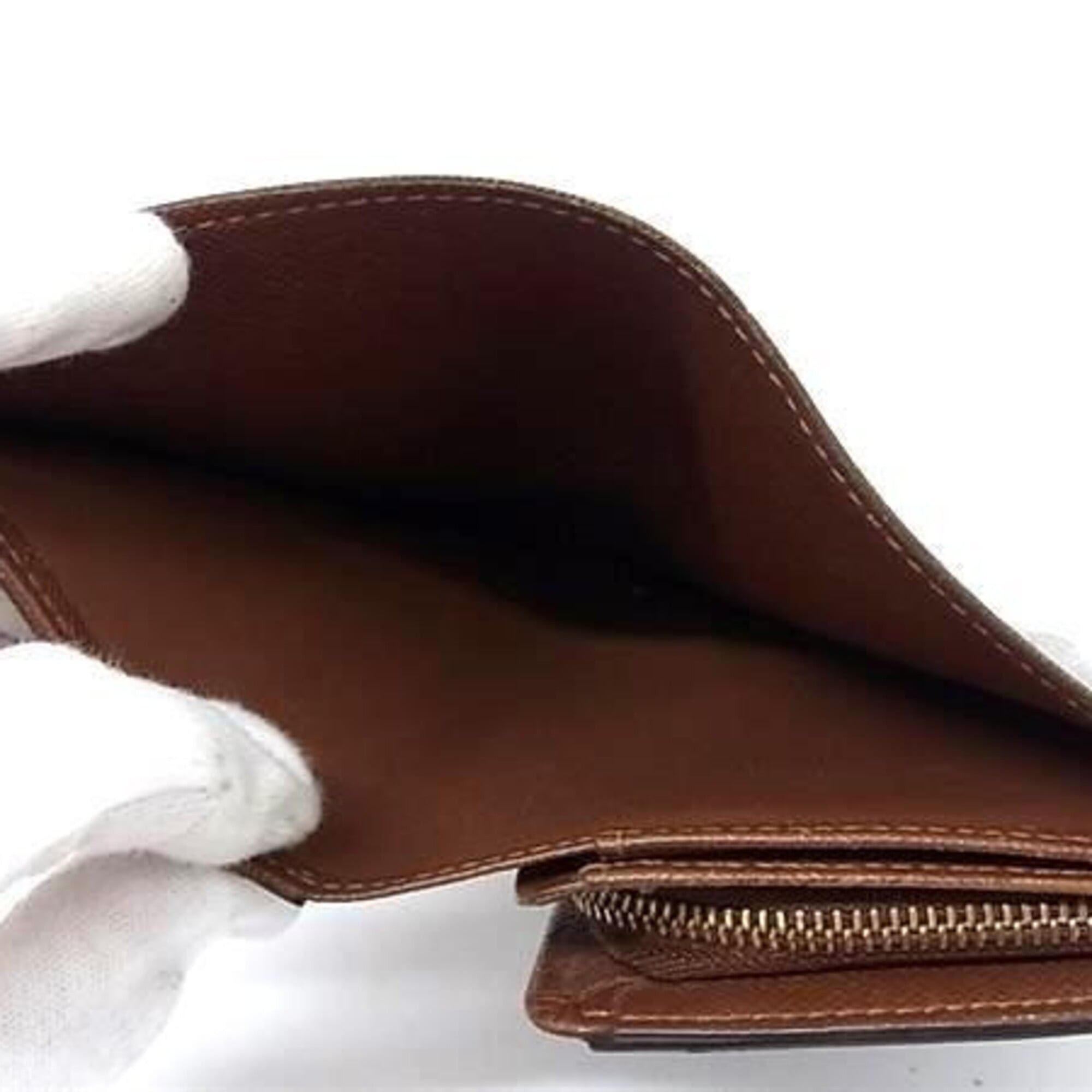 Louis Vuitton Louis Vuitton Bi-fold wallet Portemonnaie Bietrezor M61730 Brown Monogram Women's Size ONE SIZE - 4 Thumbnail