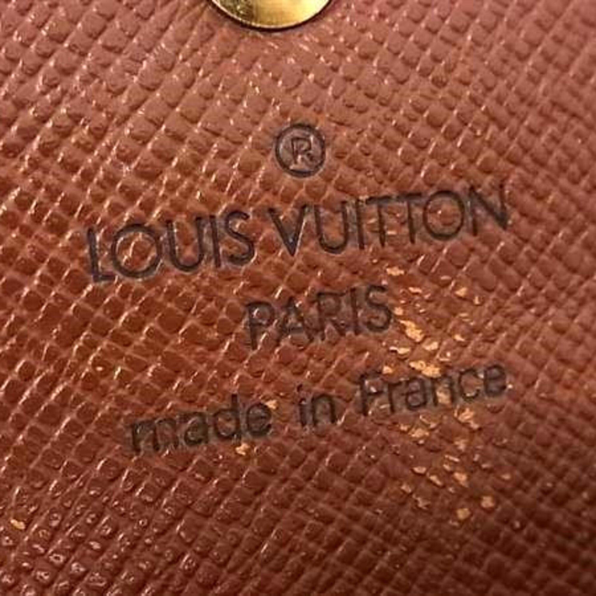 Louis Vuitton Louis Vuitton Long Wallet Pochette Portemonnaie Credit M61725 Brown Monogram Men's Women's Bi-fold Size ONE SIZE - 6 Thumbnail