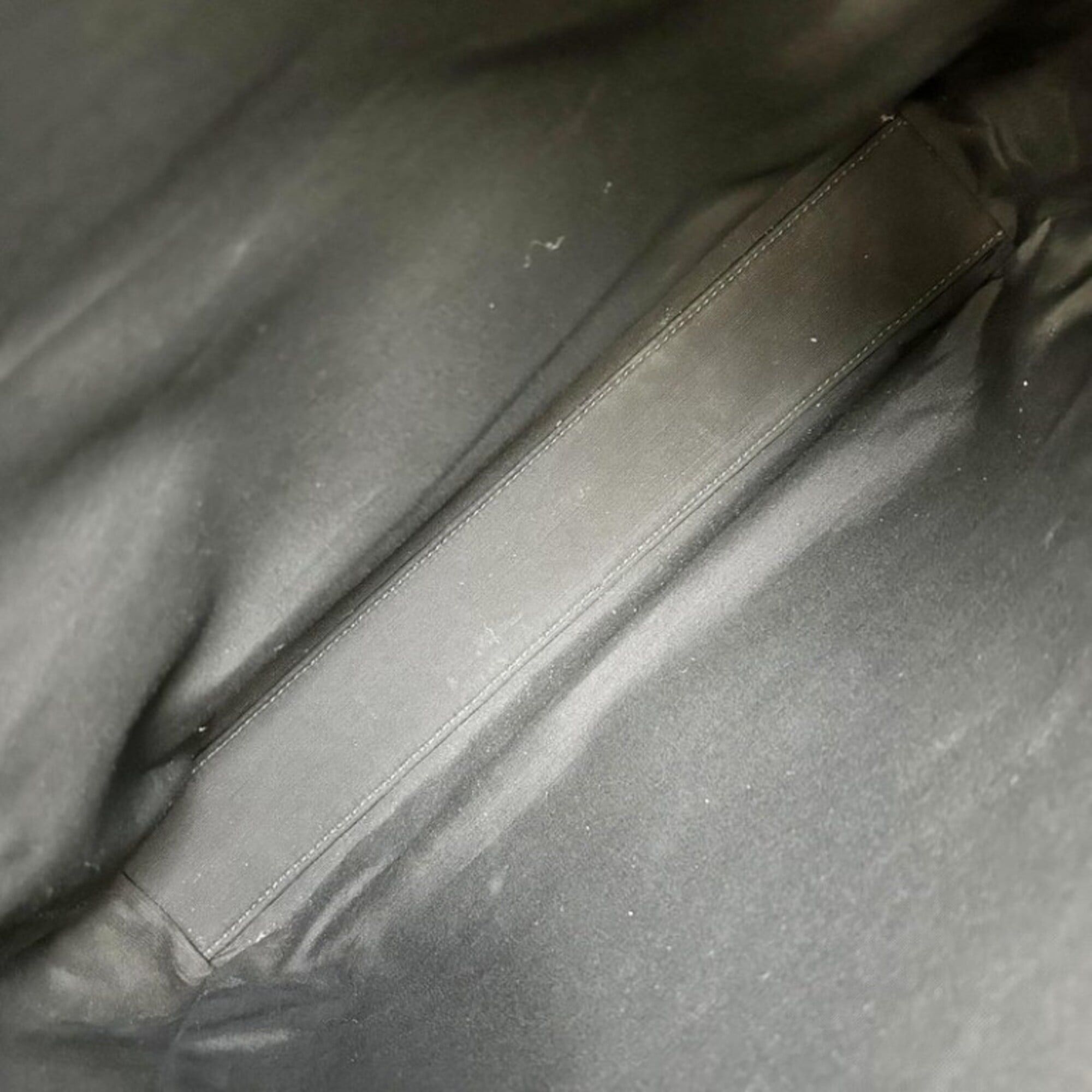 Bvlgari BVLGARI tote bag, Fragment Design collaboration, black leather, men's. Size ONE SIZE - 6 Thumbnail