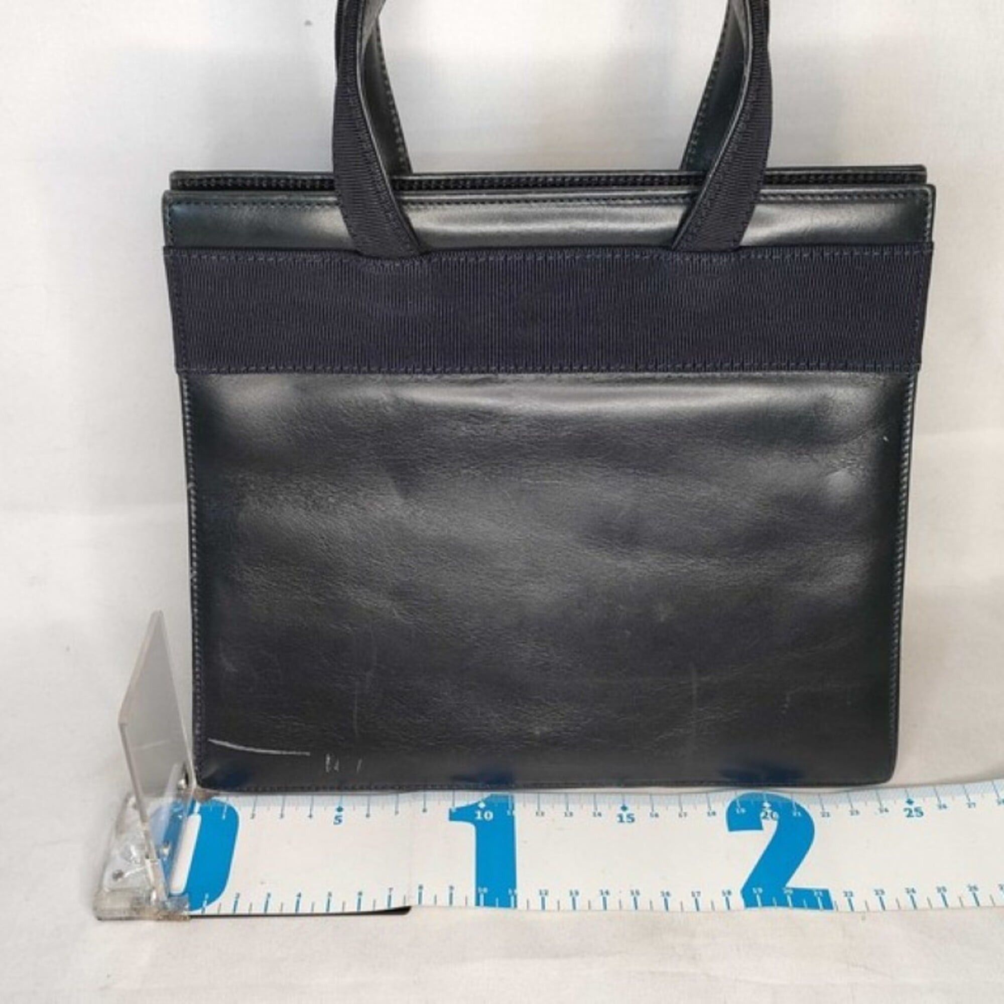 Salvatore Ferragamo Salvatore Ferragamo Vara handbag BA214178 navy leather women's Size ONE SIZE - 2 Thumbnail