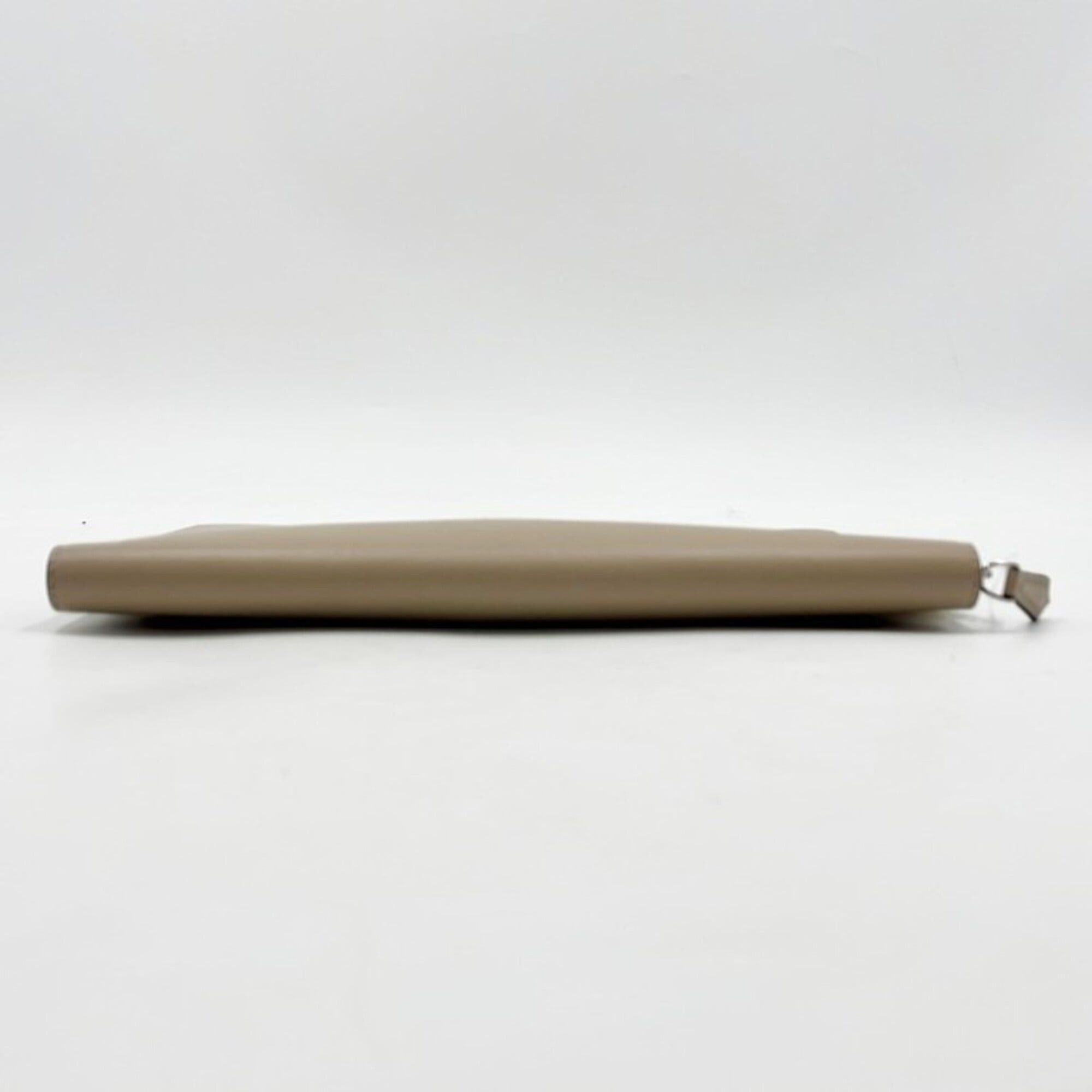 Fendi FENDI clutch bag 7N0167 beige leather men's and women's Size ONE SIZE - 3 Thumbnail