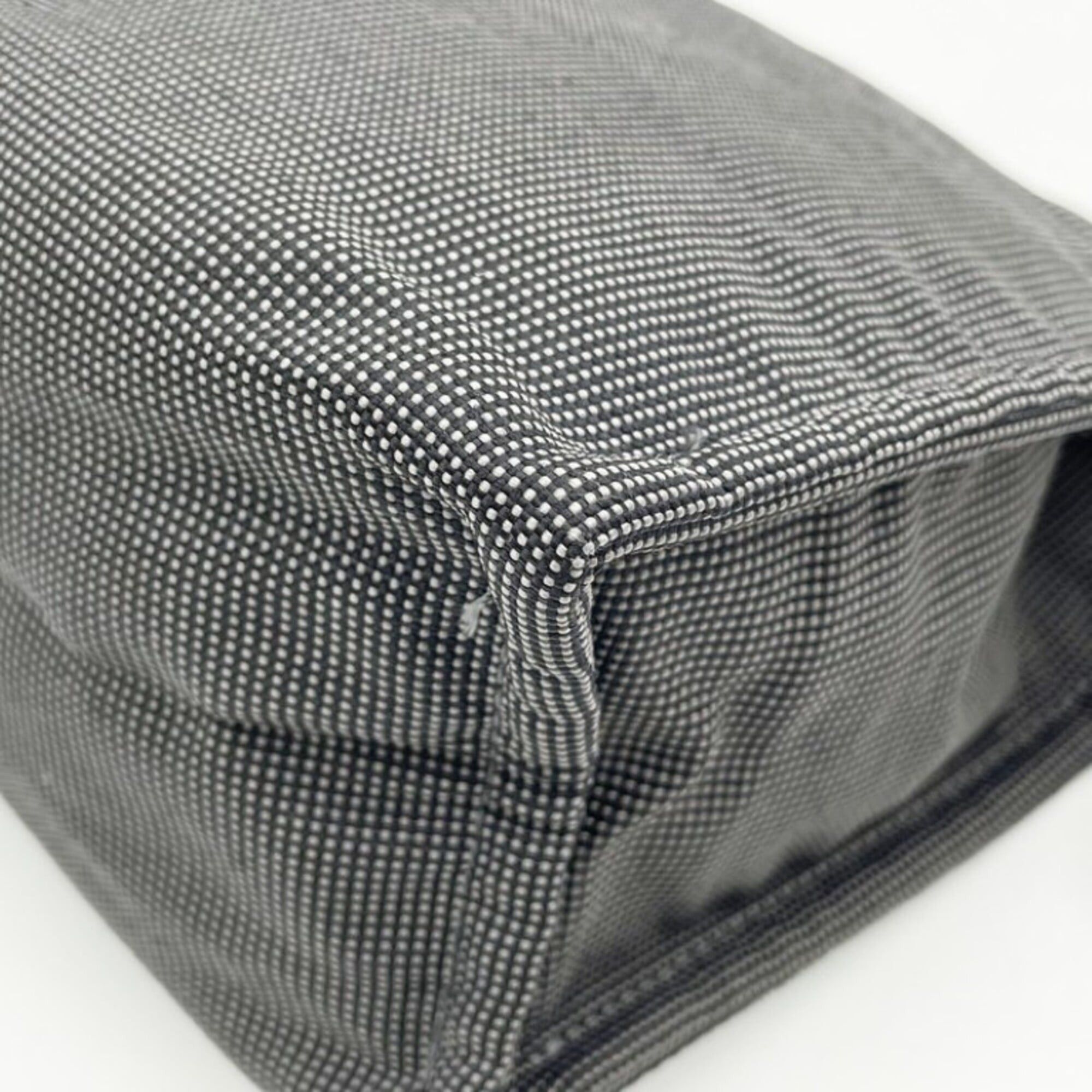 Hermes Hermes Second Bag, Herline, Gray Canvas, Men's/Women's Clutch Bag Size ONE SIZE - 5 Thumbnail