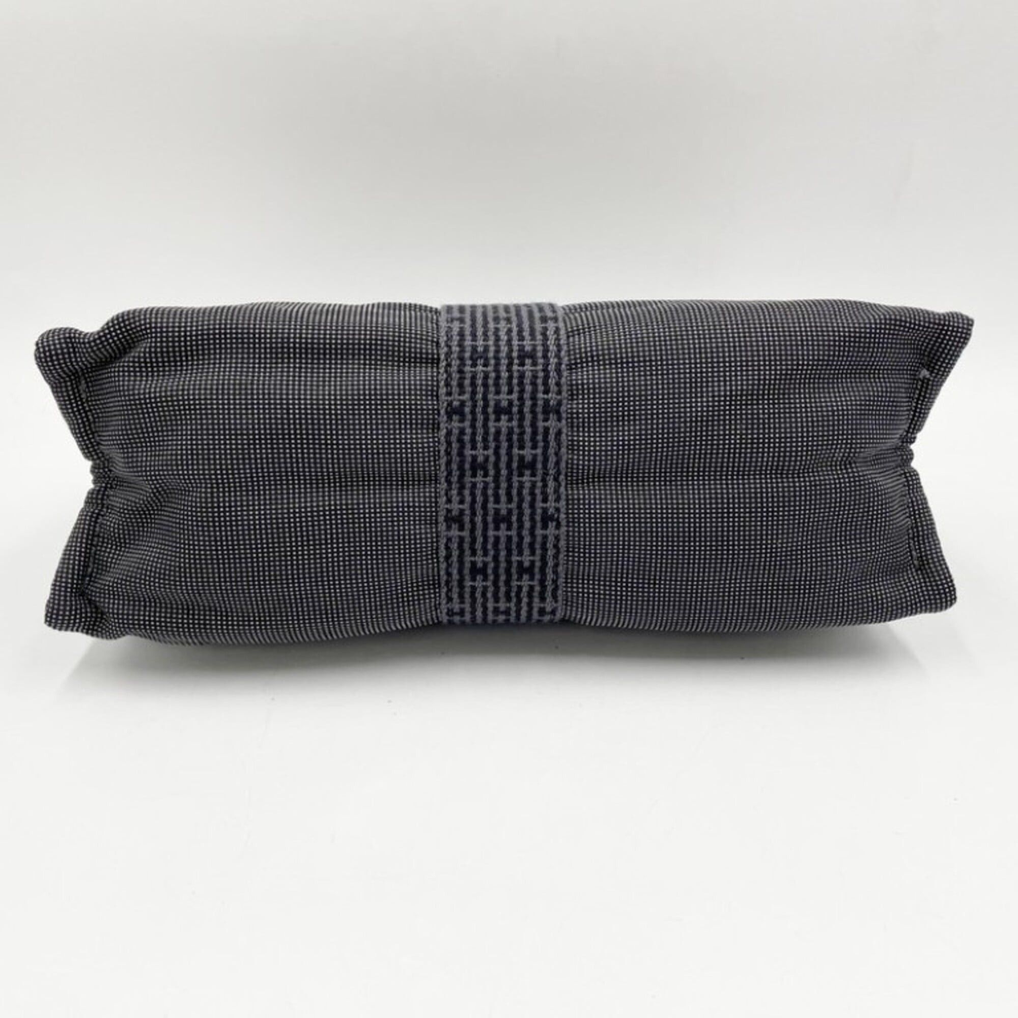 Hermes Hermes Second Bag, Herline, Gray Canvas, Men's/Women's Clutch Bag Size ONE SIZE - 3 Thumbnail