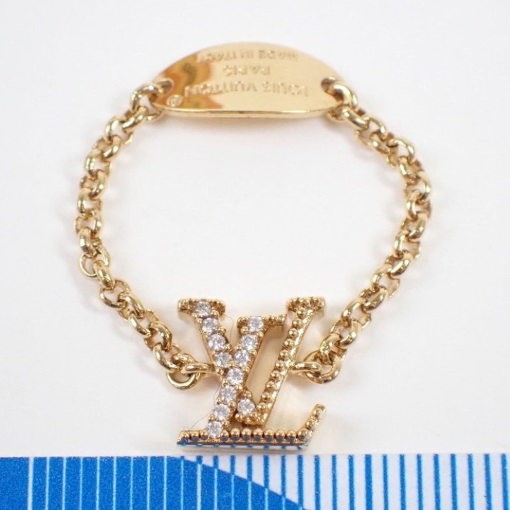 Louis Vuitton Louis Vuitton Ring Set, Lady's LV M1604L Gold Metal Women's Size ONE SIZE - 2 Thumbnail
