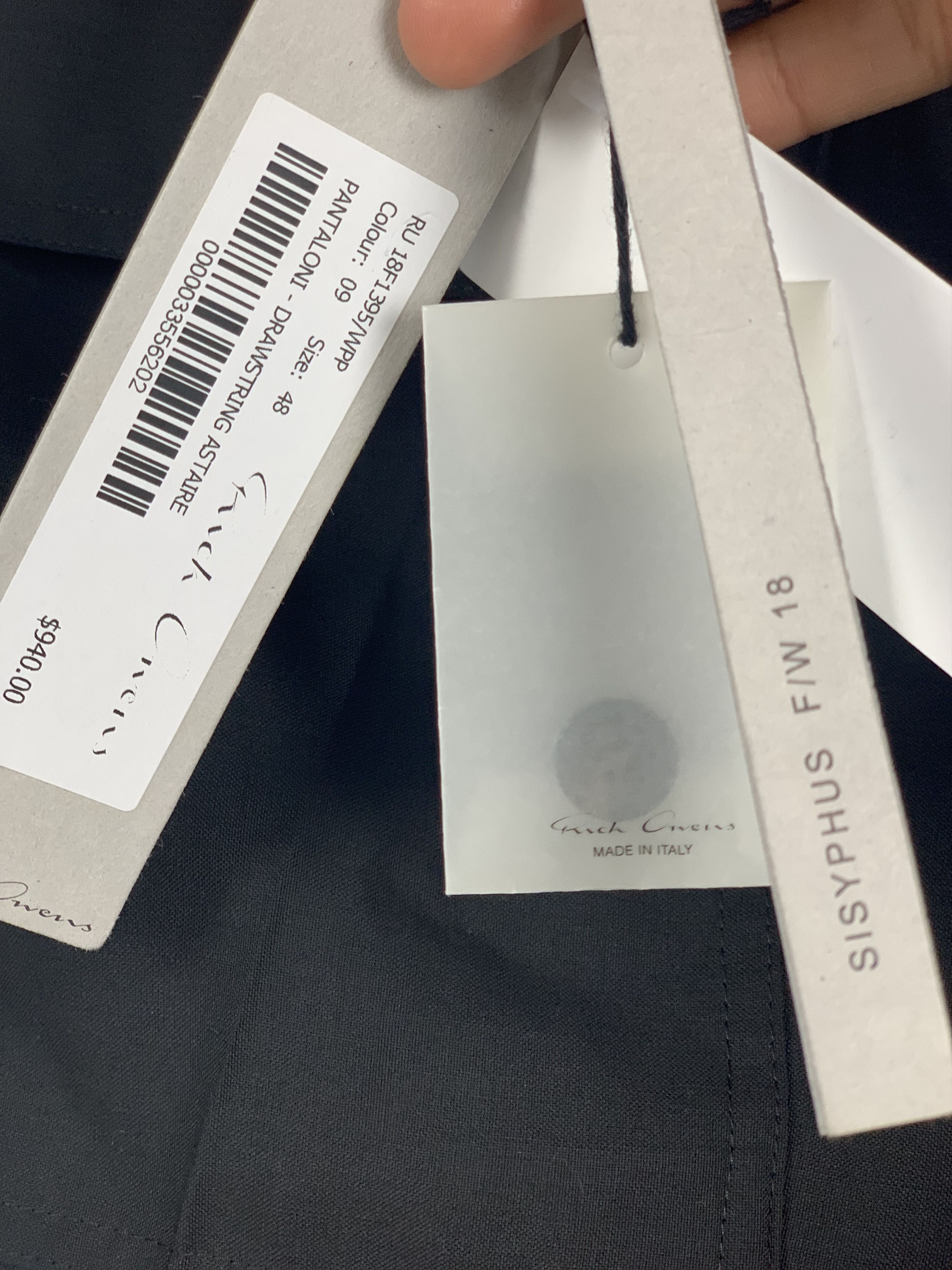 Rick Owens Rick Owens Drawstring Astaire Cropped Size US 32 / EU 48 - 8 Thumbnail