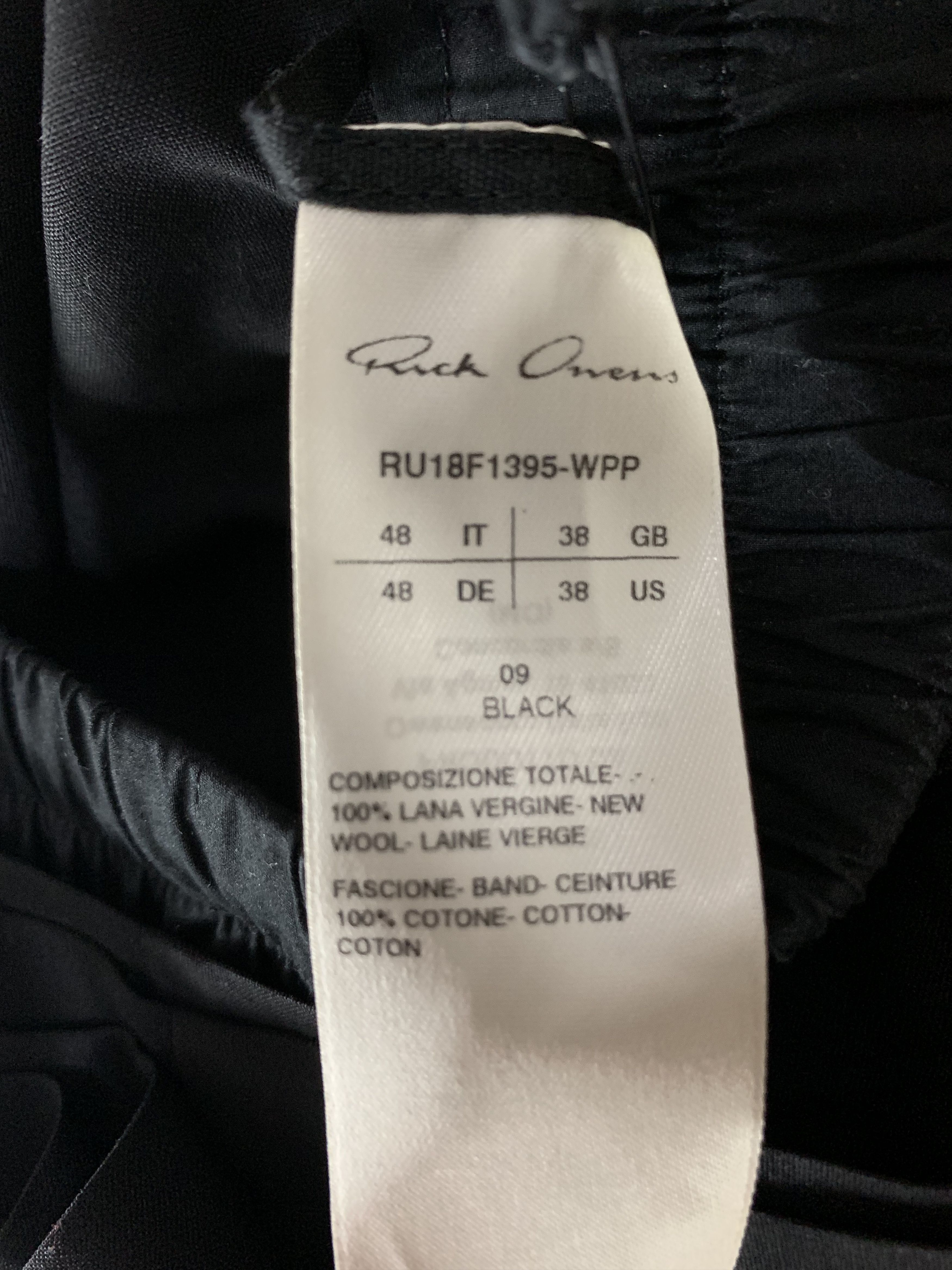 Rick Owens Rick Owens Drawstring Astaire Cropped Size US 32 / EU 48 - 9 Thumbnail
