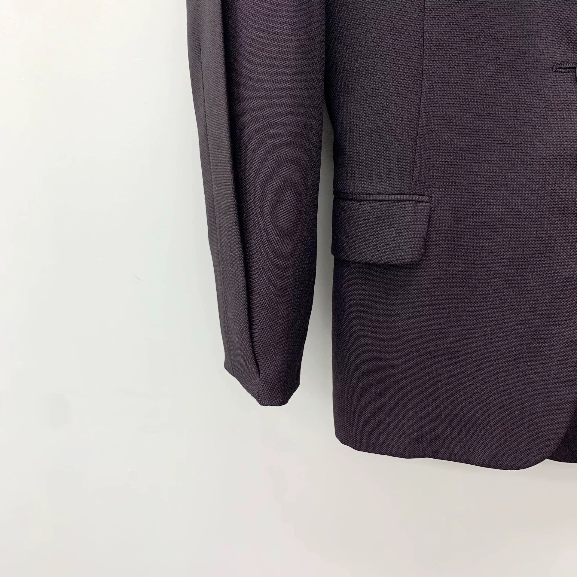Acne Studios Acne Studios Purple Wool Blend Blazer FR 32 Size XXS / US 00 / IT 34 - 4 Thumbnail