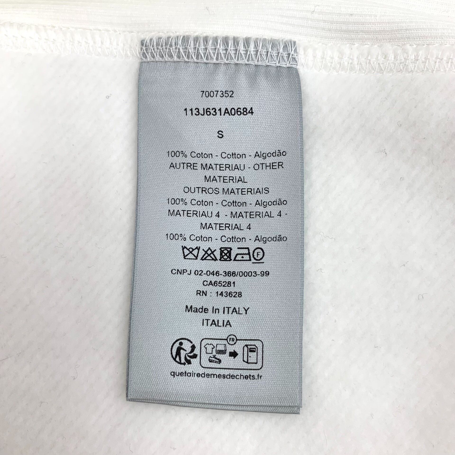 Dior Dior Oblique Jacquard Hoodie Size S Size US S / EU 44-46 / 1 - 8 Thumbnail
