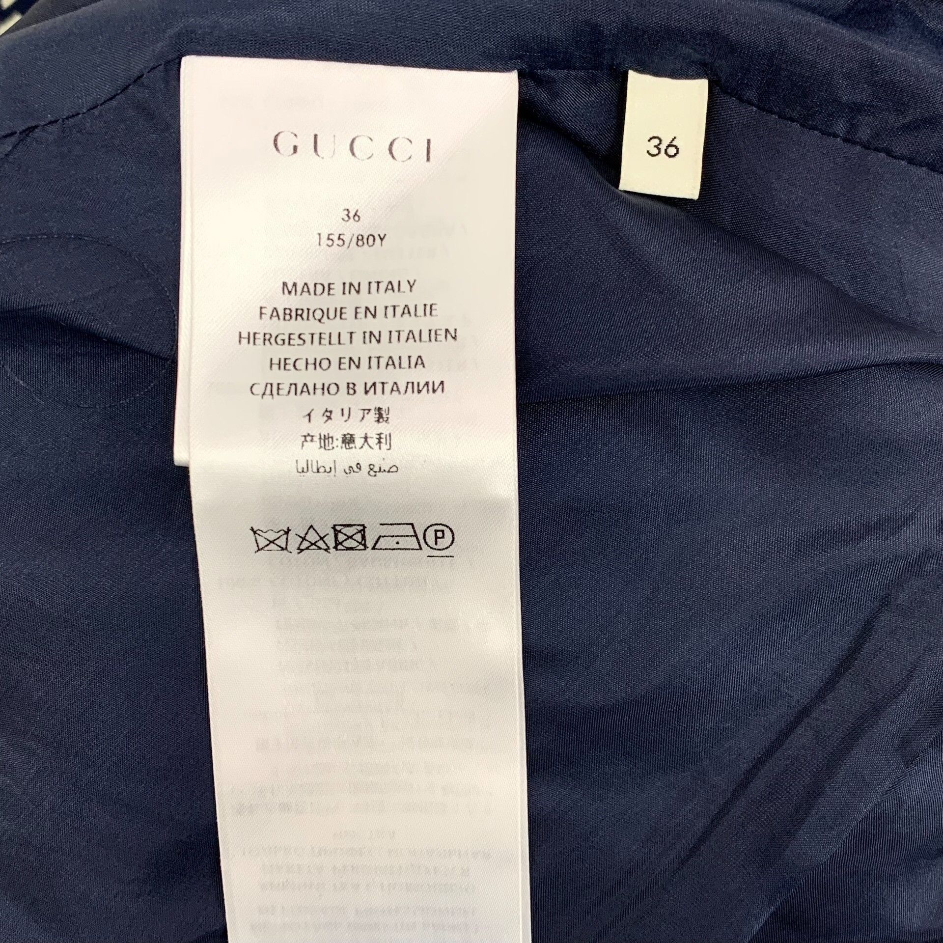 Gucci Gucci GG Monogram Cotton Blazer Size IT 36 Size XS / US 0-2 / IT 36-38 - 6 Thumbnail