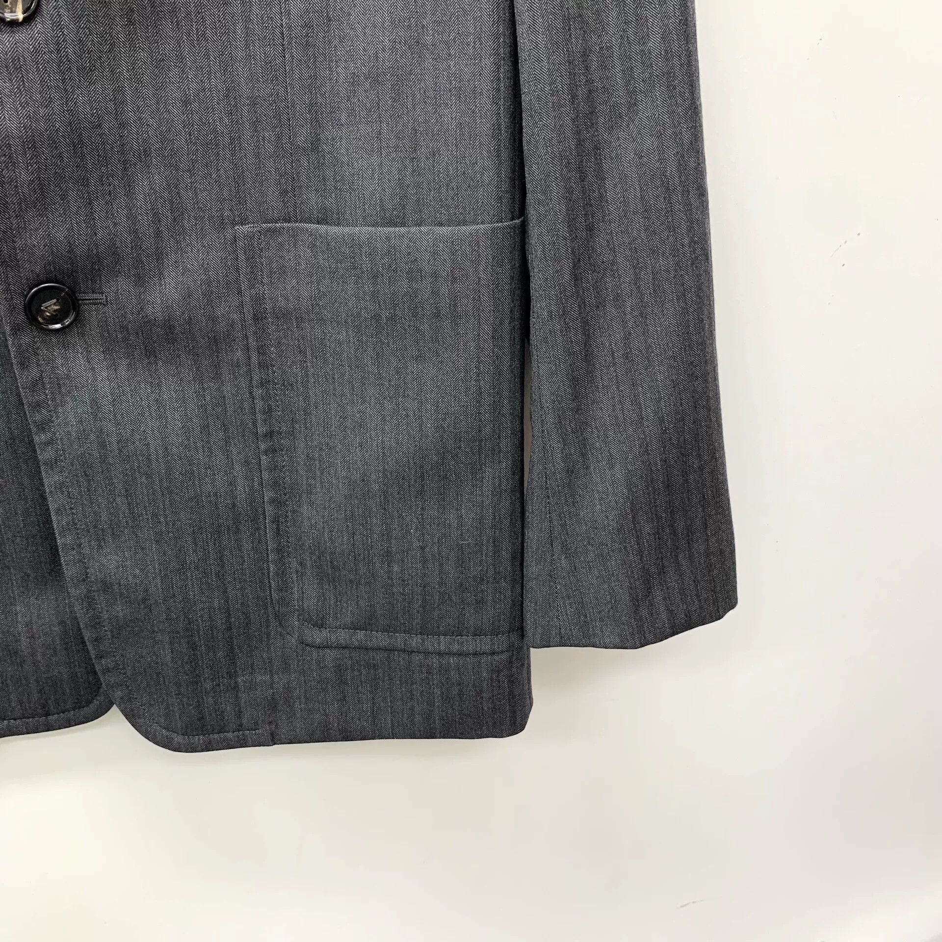 Bottega Veneta Bottega Veneta Striped Wool Blazer 42 Size 34R - 4 Thumbnail