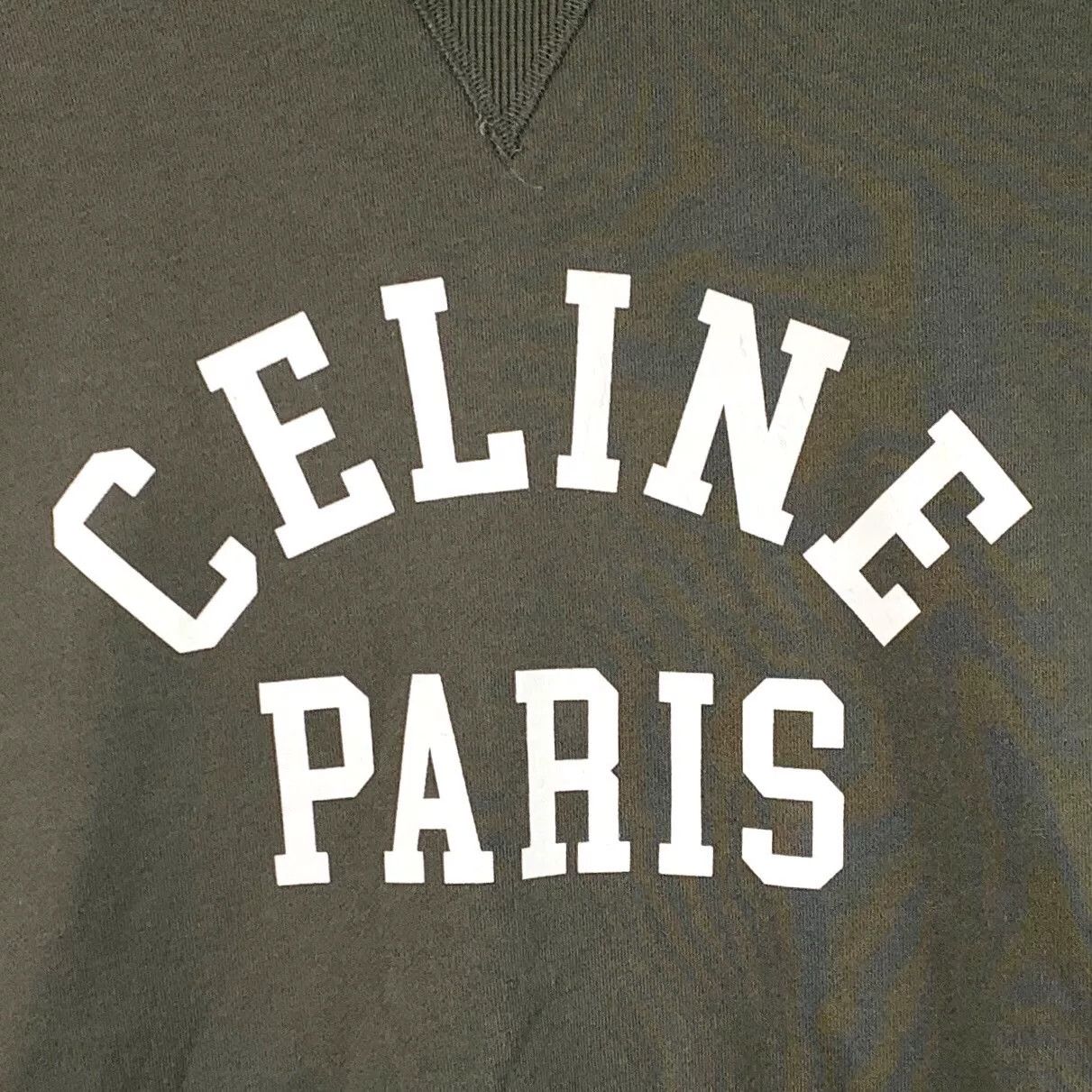 Celine Celine Paris Logo Print Sweatshirt L Size L / US 10 / IT 46 - 4 Thumbnail