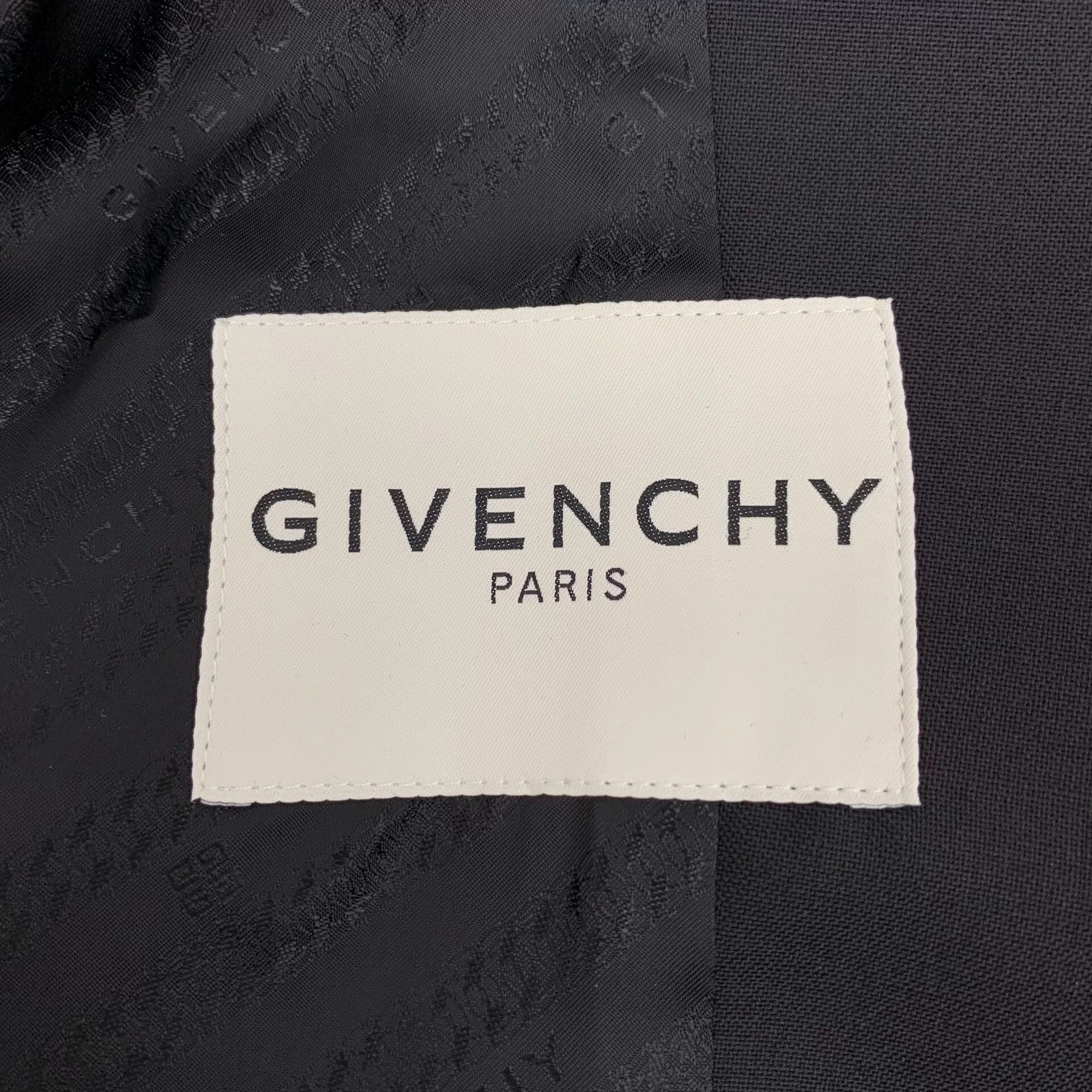 Givenchy Givenchy Wool V-Neck Blazer Size 36 Size XS / US 0-2 / IT 36-38 - 6 Thumbnail