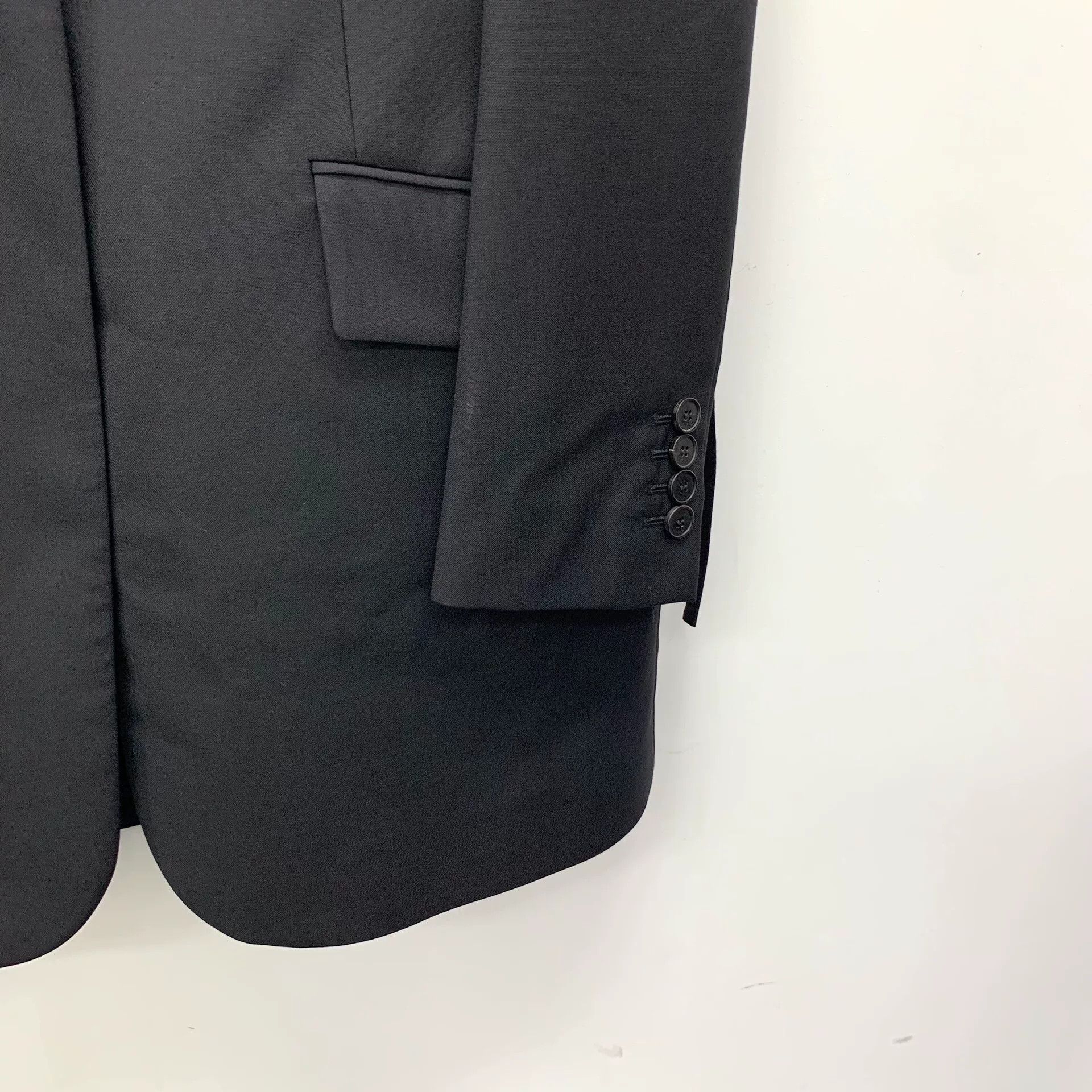 Givenchy Givenchy Wool V-Neck Blazer Size 36 Size XS / US 0-2 / IT 36-38 - 4 Thumbnail
