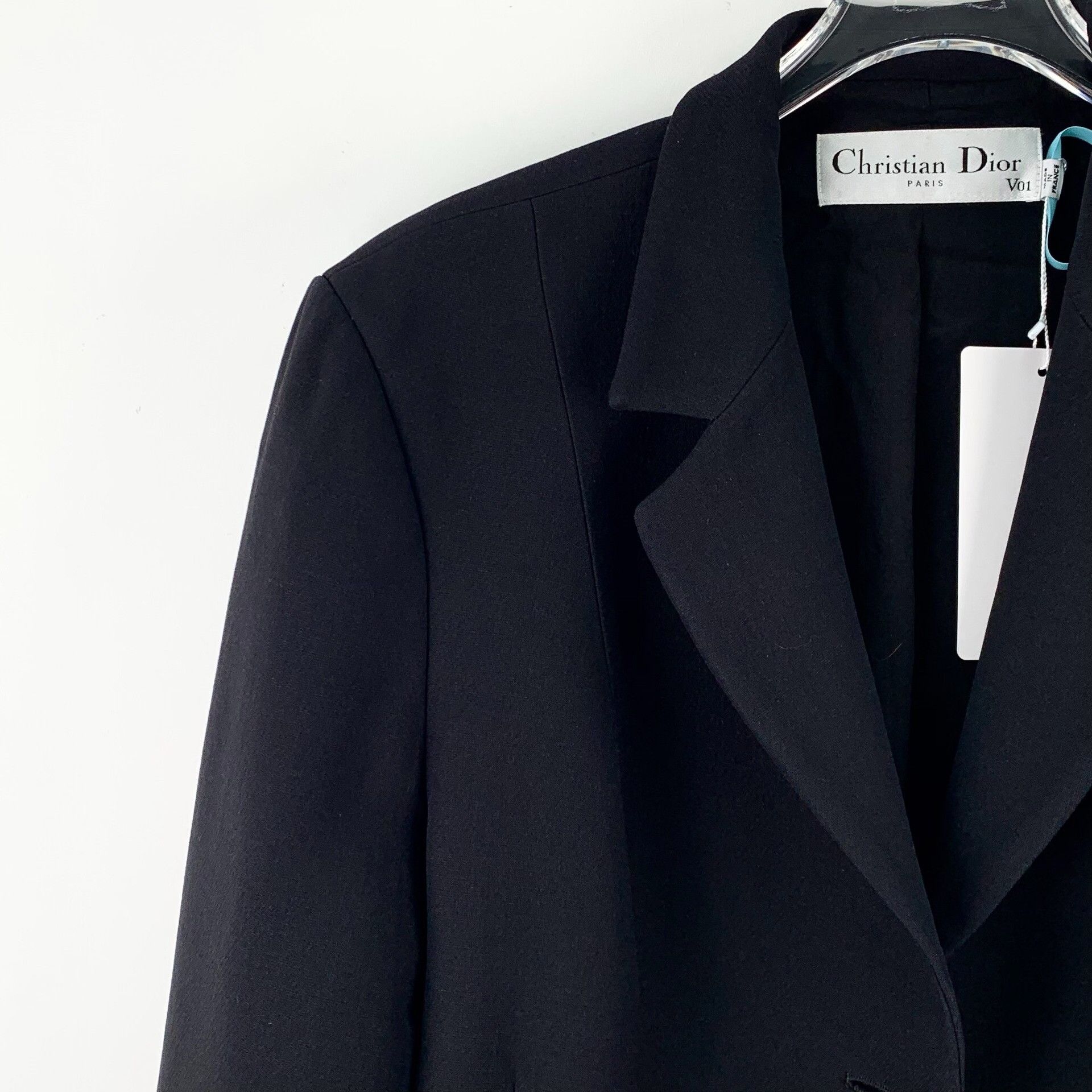 Dior Dior 30 Montaigne Wool Silk Blazer FR 48 Size XL / US 12-14 / IT 48-50 - 3 Thumbnail