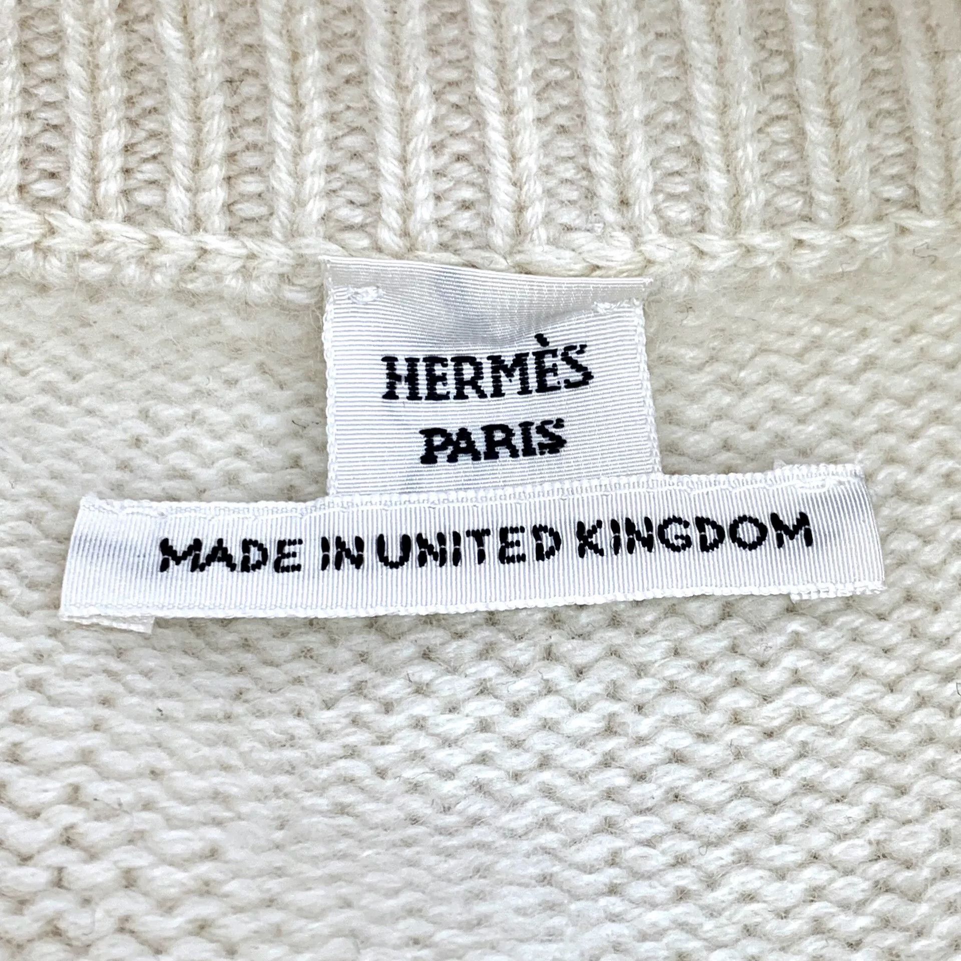 Hermes Hermes Horsebit Detail Cashmere Sweater Size 36 Size XS / US 0-2 / IT 36-38 - 5 Thumbnail