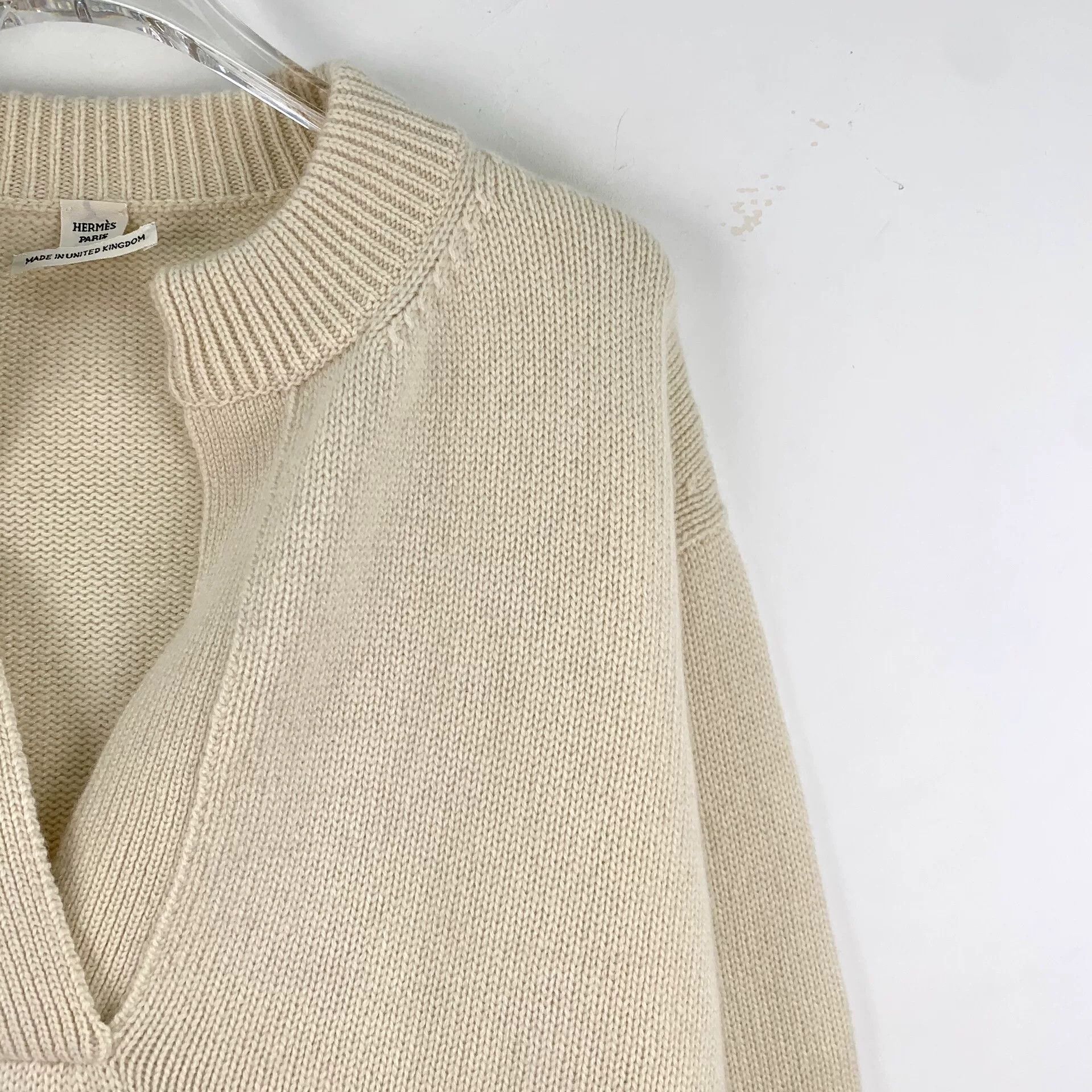 Hermes Hermes Horsebit Detail Cashmere Sweater Size 36 Size XS / US 0-2 / IT 36-38 - 3 Thumbnail