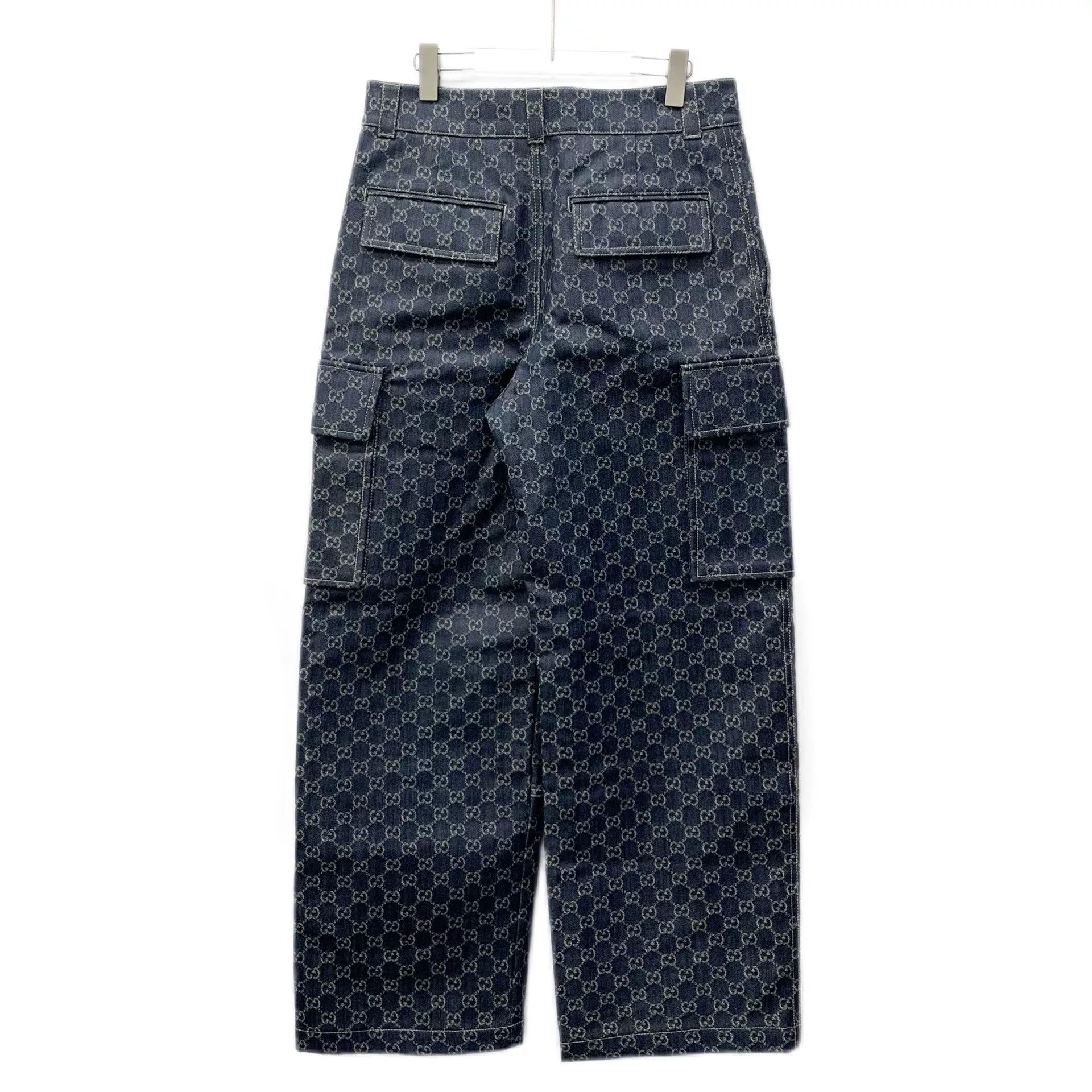 Gucci Gucci GG Monogram Jacquard Cargo Pants 46 Size US 30 / EU 46 - 2 Thumbnail