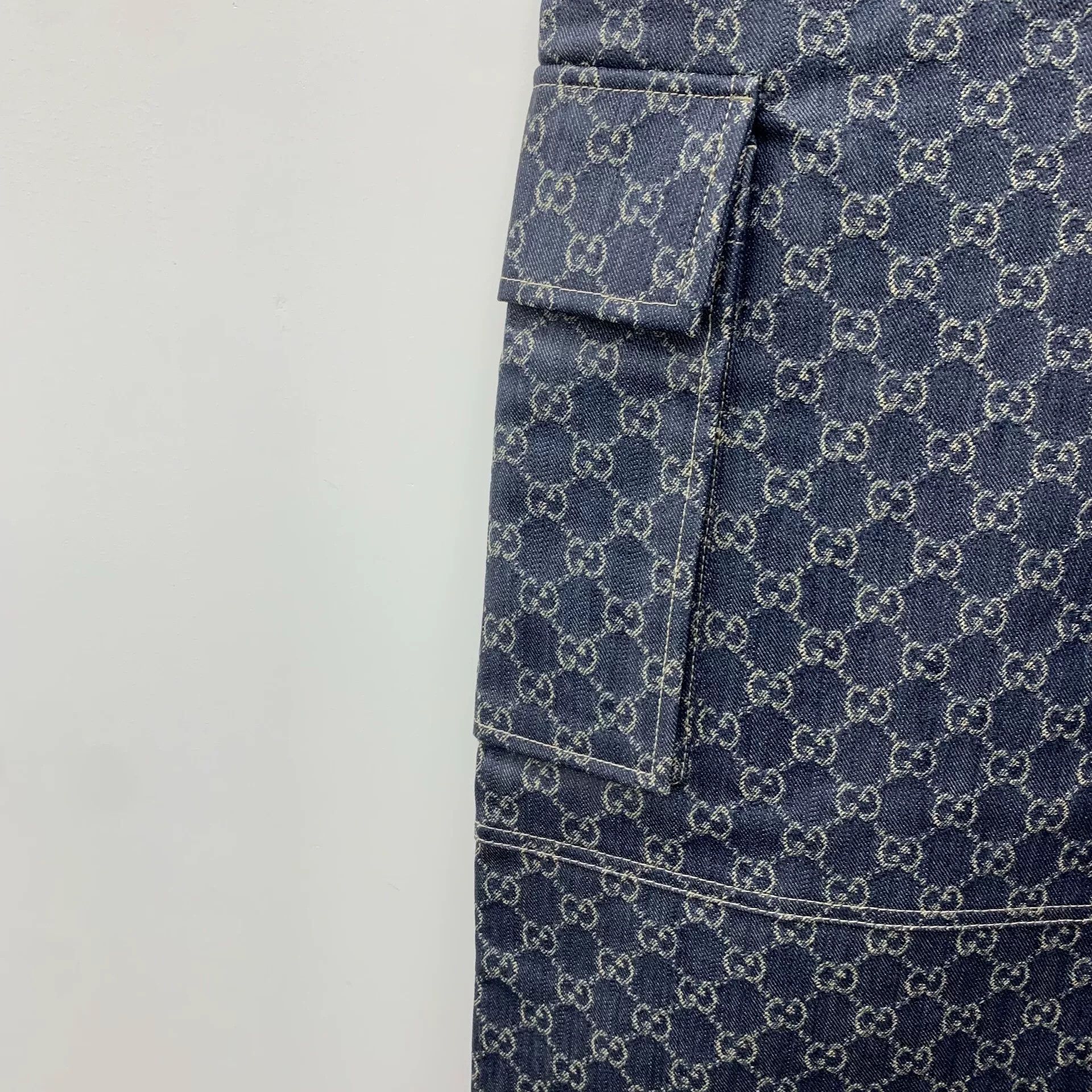 Gucci Gucci GG Monogram Jacquard Cargo Pants 46 Size US 30 / EU 46 - 4 Thumbnail