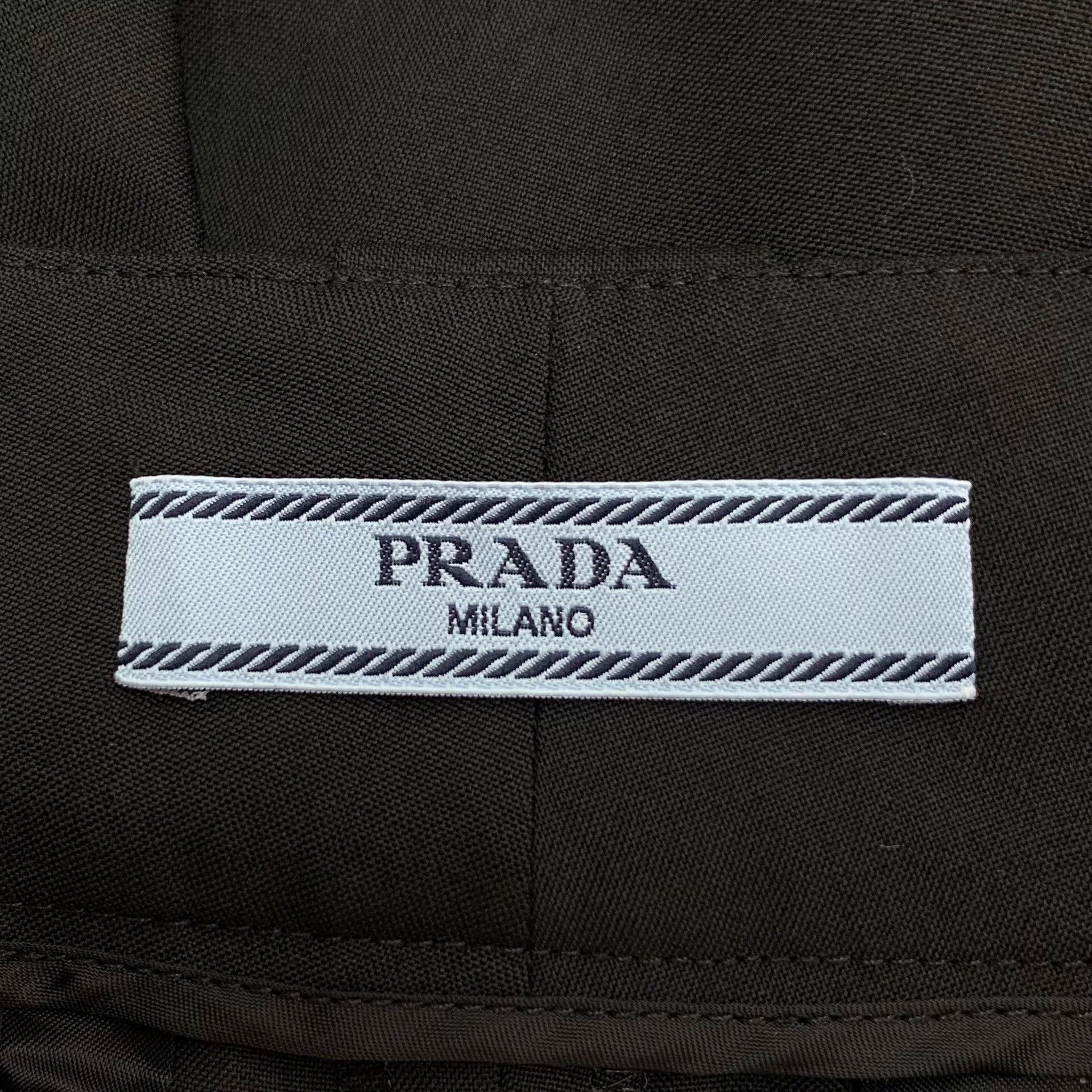 Prada Prada Wool Cargo Shorts Size IT 38 Size 26" / US 2 / IT 38 - 6 Thumbnail