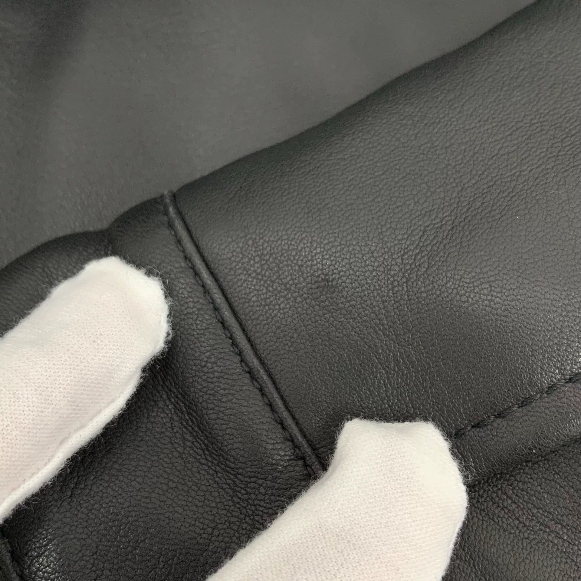Versace Versace Leather Zip-Up Moto Jacket EU 46 Size US S / EU 44-46 / 1 - 8 Thumbnail