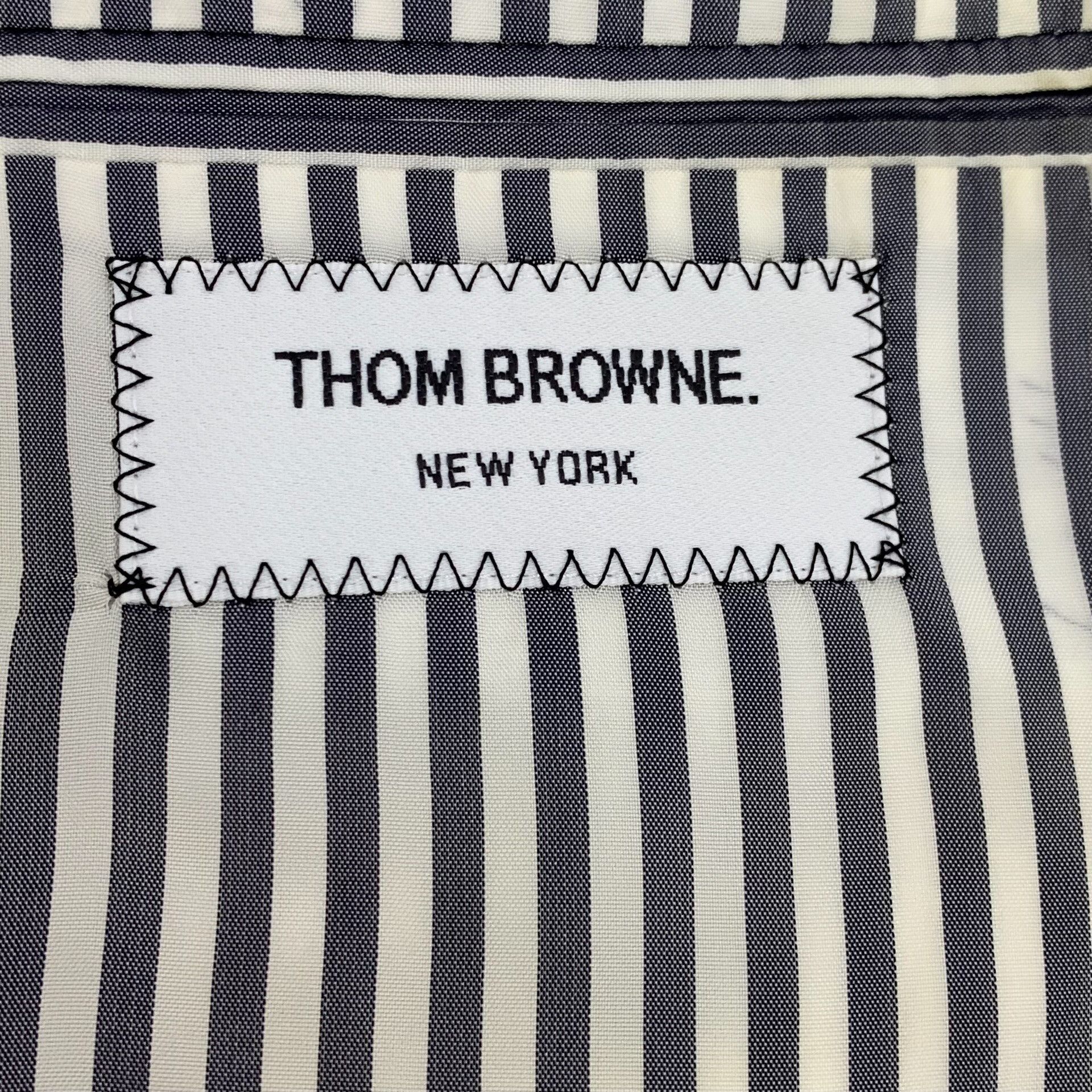 Thom Browne Thom Browne Wool Gingham Blazer Size 0 Size 34R - 5 Thumbnail