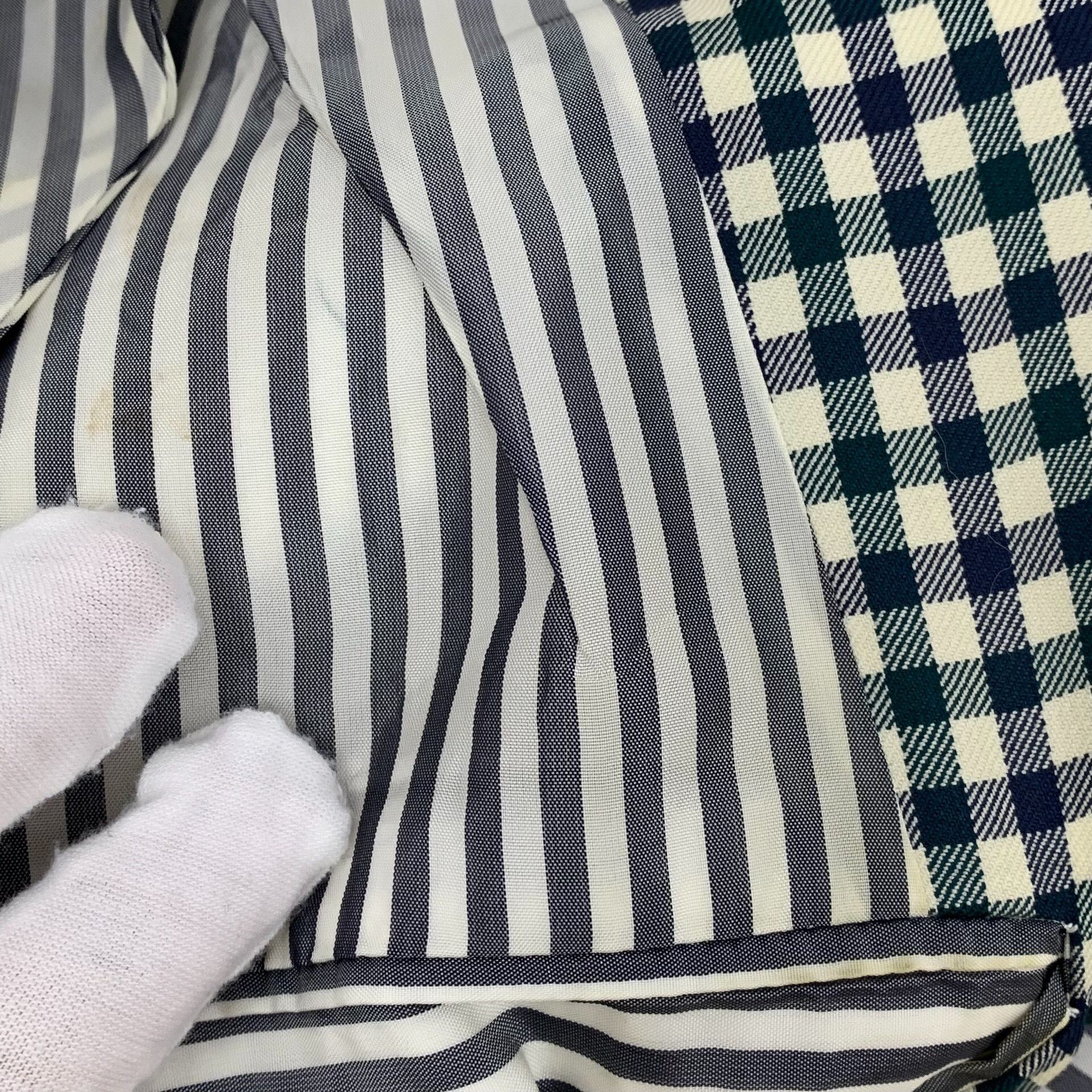 Thom Browne Thom Browne Wool Gingham Blazer Size 0 Size 34R - 8 Thumbnail