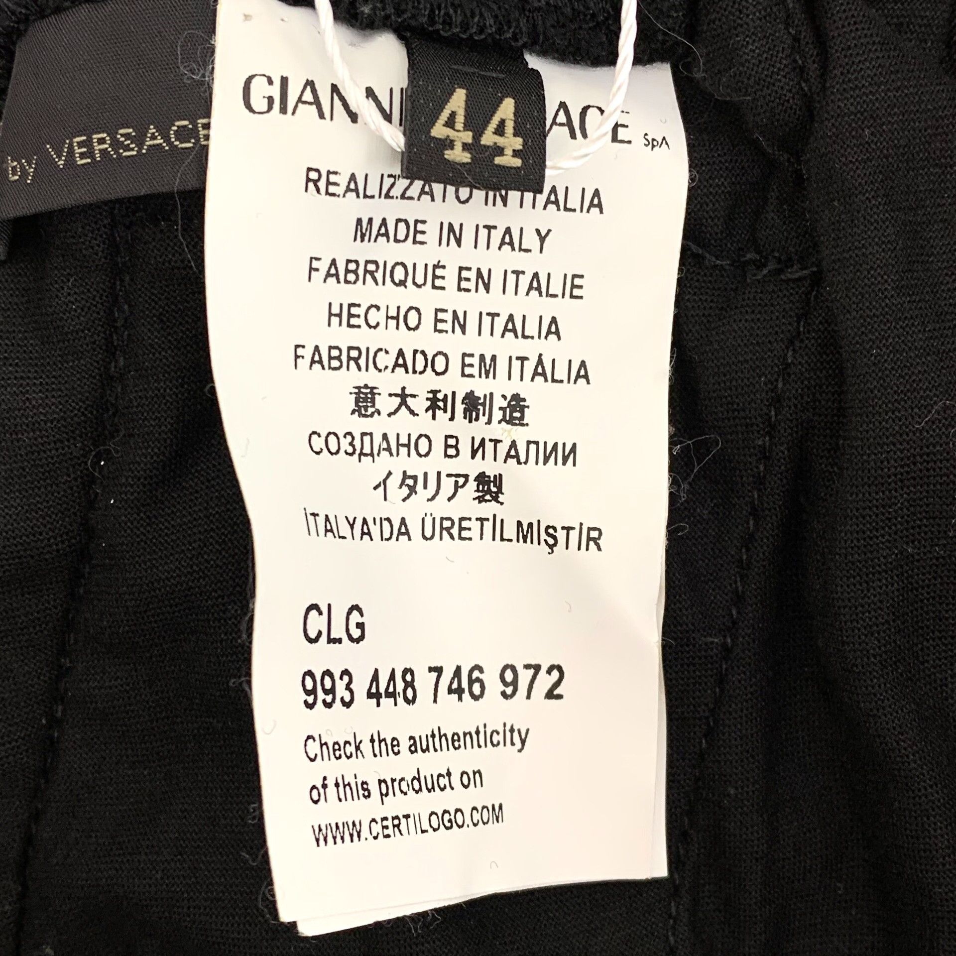 Versace Versace Medusa Viscose Drawstring Joggers 44 Size US 28 / EU 44 - 8 Thumbnail