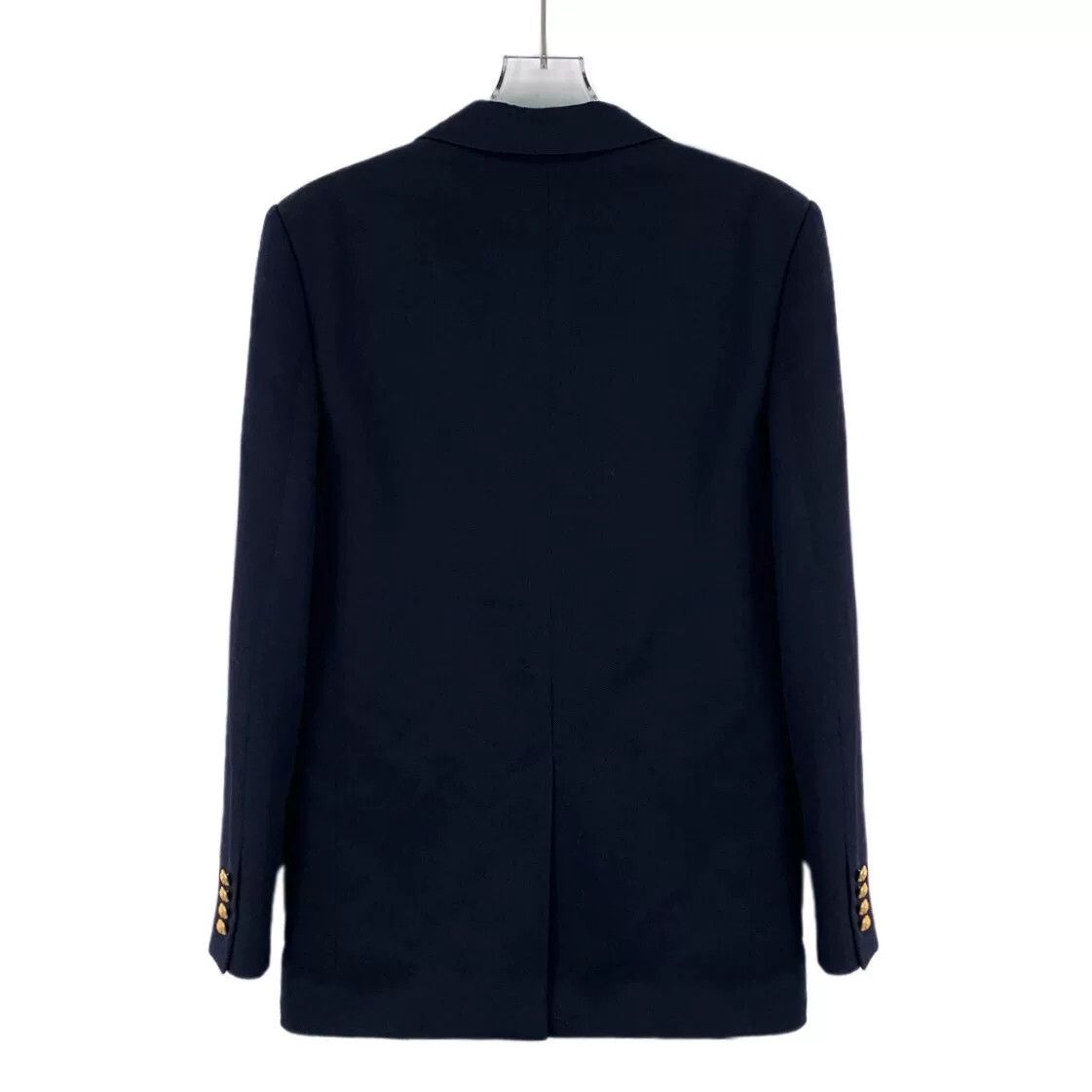 Celine Celine Wool Gold Button Blazer FR 34 Size XS / US 0-2 / IT 36-38 - 2 Thumbnail