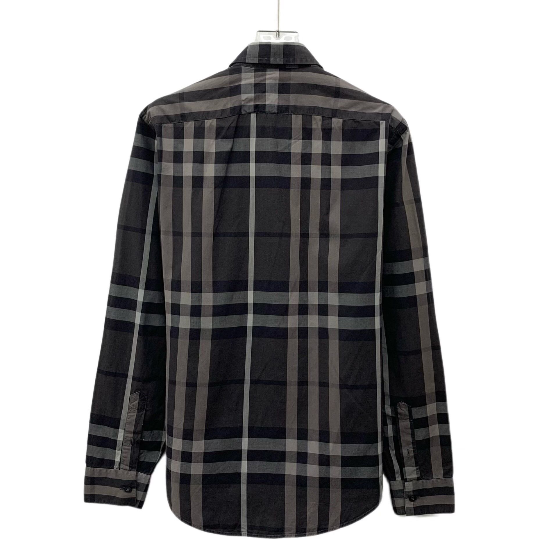 Burberry Burberry Gray Check Cotton Shirt S Size US S / EU 44-46 / 1 - 2 Thumbnail