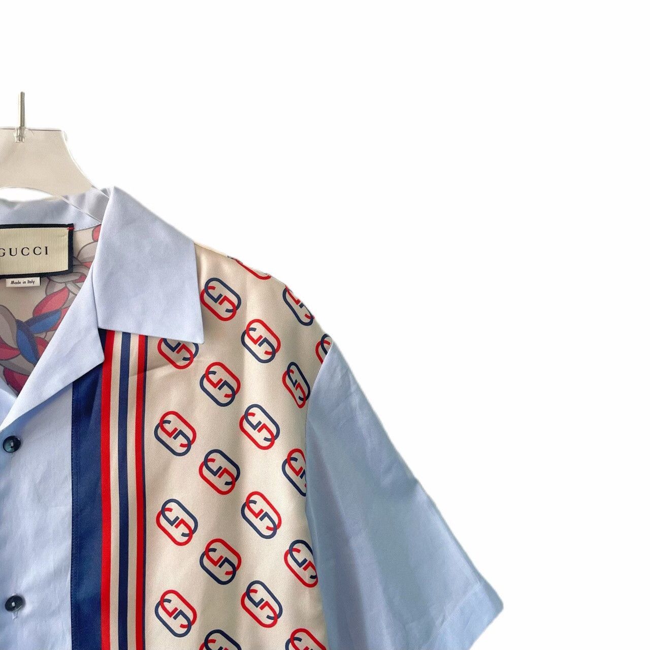 Gucci Gucci Logo Panel Short Sleeve Shirt 44 Size US S / EU 44-46 / 1 - 3 Thumbnail