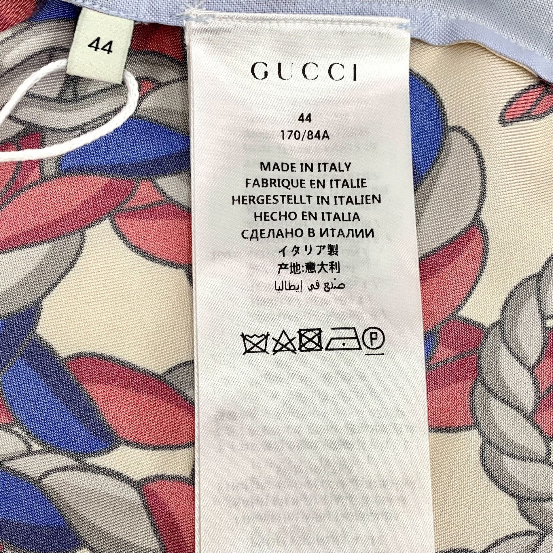 Gucci Gucci Logo Panel Short Sleeve Shirt 44 Size US S / EU 44-46 / 1 - 7 Thumbnail