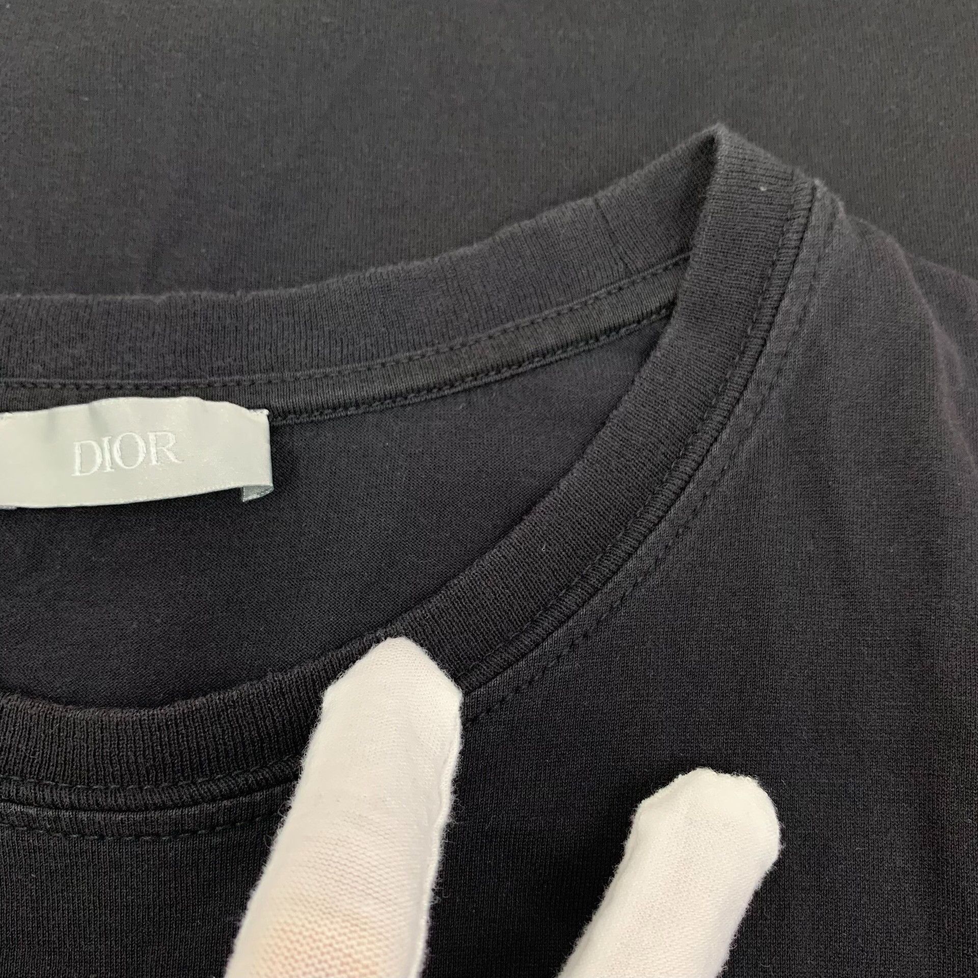 Dior Dior CD Embroidery Essentials T-Shirt Size L Size US L / EU 52-54 / 3 - 9 Thumbnail