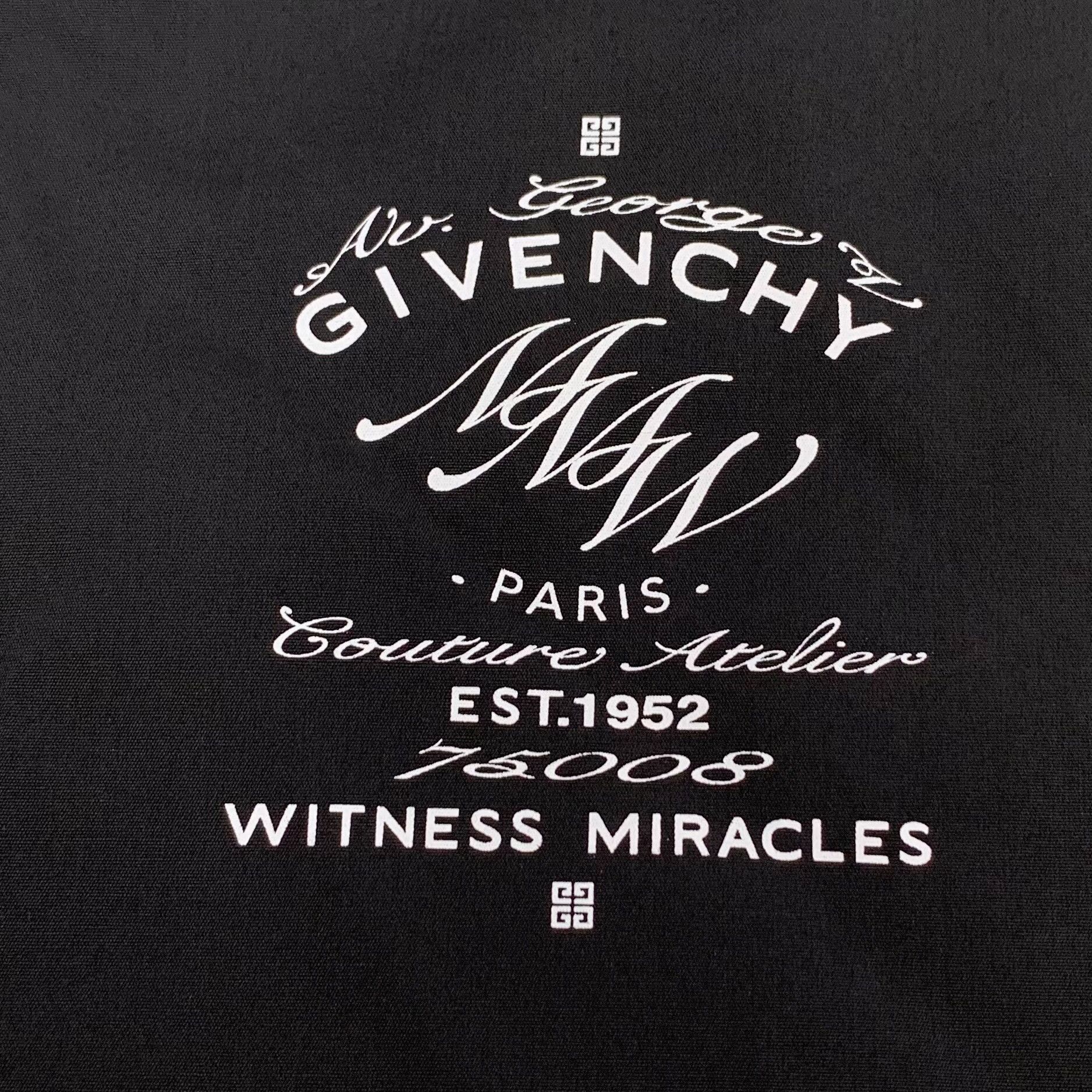 Givenchy Givenchy Couture Atelier Logo Shirt 38 Size US S / EU 44-46 / 1 - 5 Thumbnail