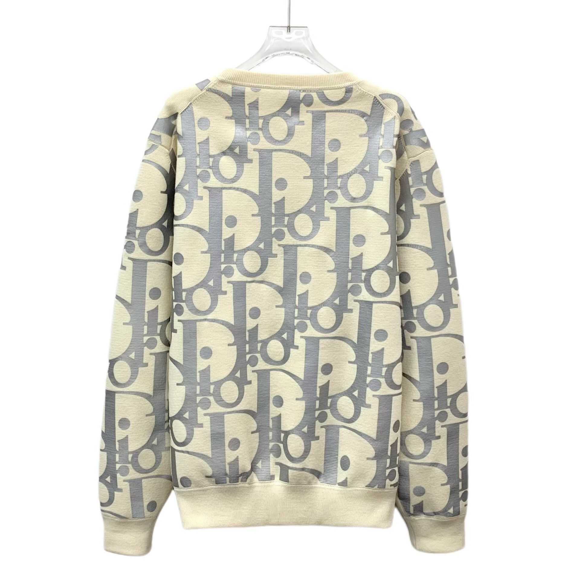 Dior Dior Oblique Monogram Virgin Wool Sweater XL Size US XL / EU 56 / 4 - 2 Thumbnail