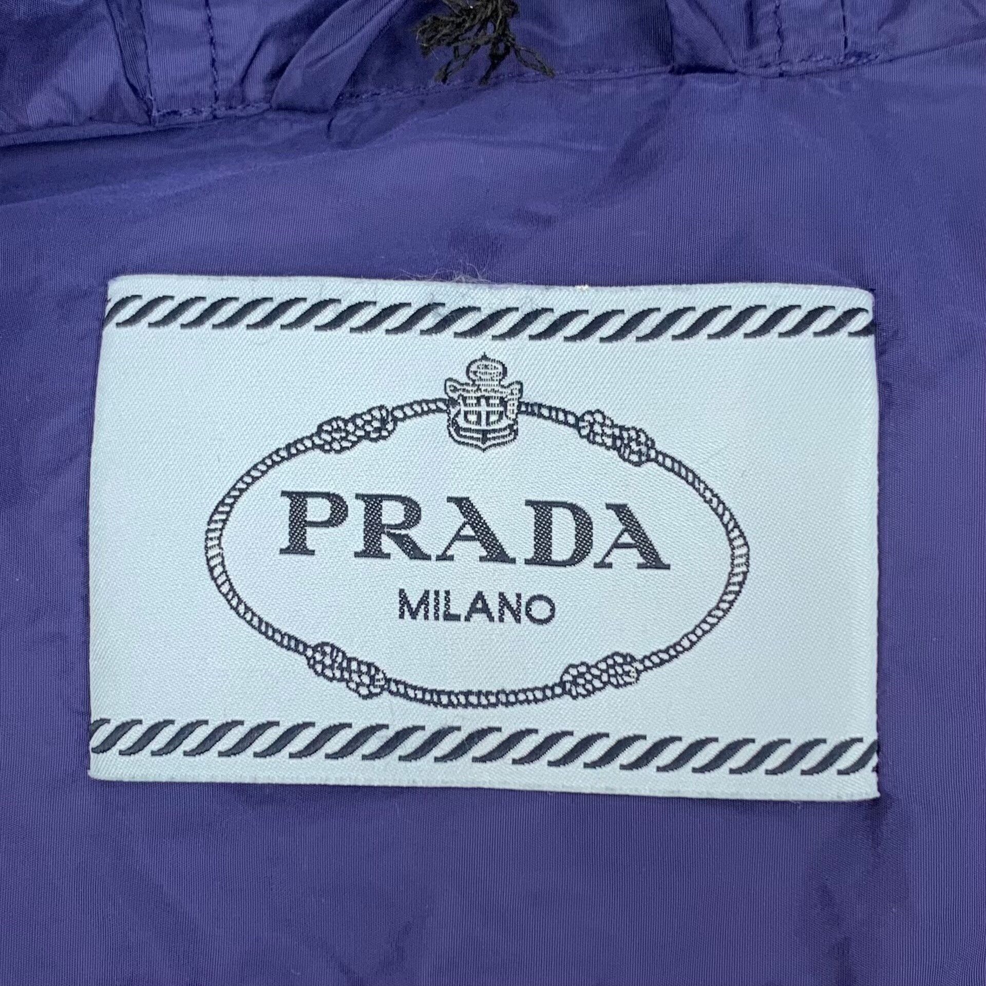 Prada Prada Triangle Logo Hooded Zip Jacket IT 38 Size XS / US 0-2 / IT 36-38 - 6 Thumbnail
