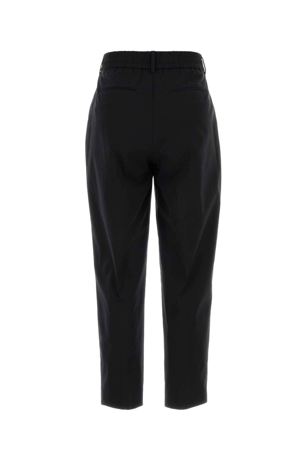 PT Torino Black Stretch Cotton Blend Daisy Pant Size 34" / US 12 / IT 48 - 2 Thumbnail