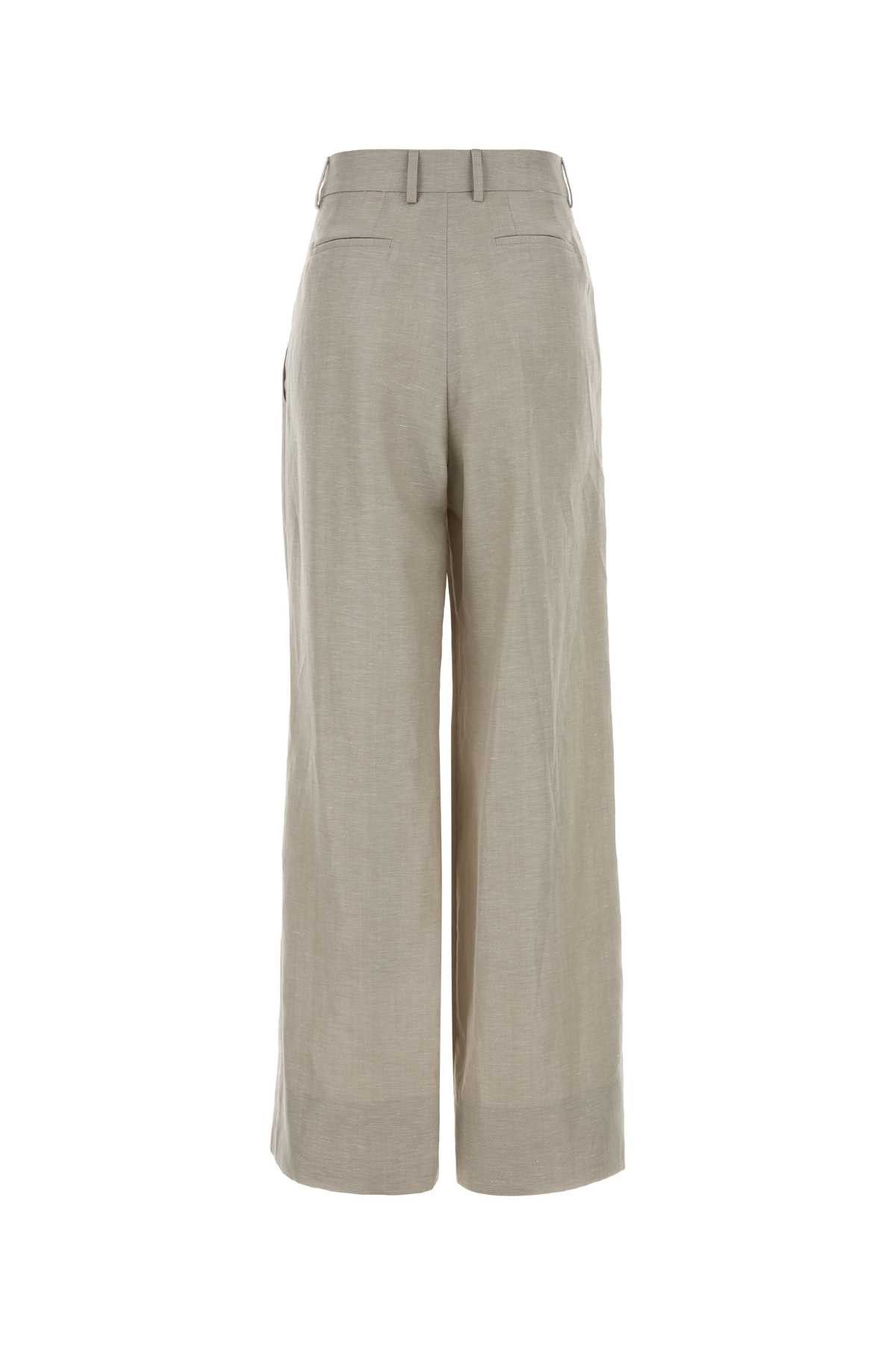 PT Torino Sand Twill Wide-Leg Frankie Pant Size 30" / US 8 / IT 44 - 2 Thumbnail