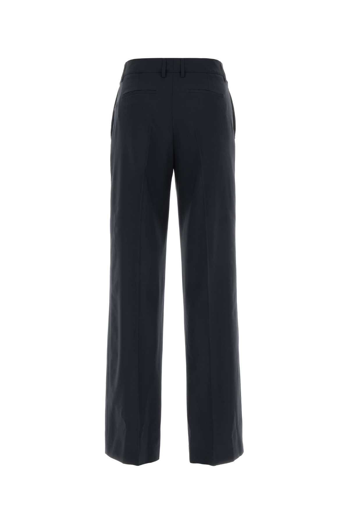 PT Torino Navy Blue Twill Francoise Pant Size 32" / US 10 / IT 46 - 2 Thumbnail