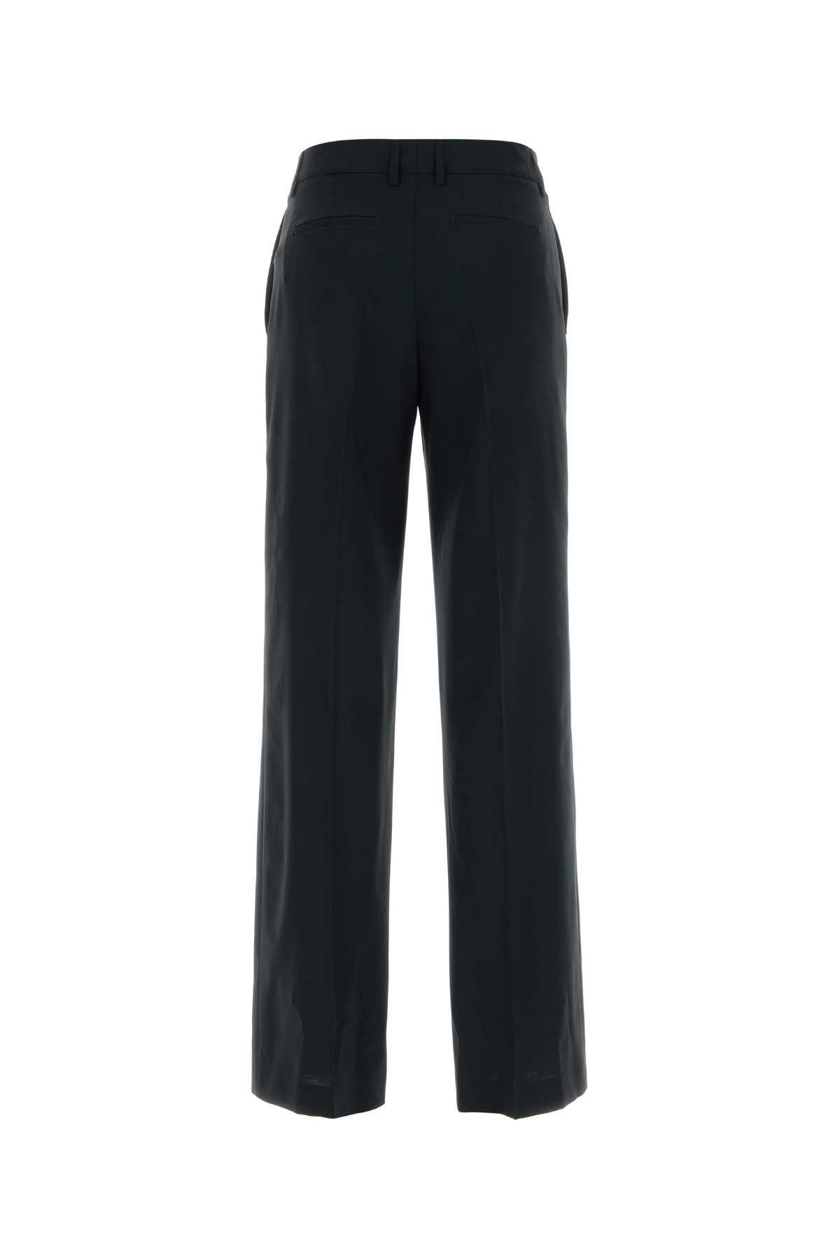 PT Torino Black Twill Francoise Pant Size 30" / US 8 / IT 44 - 2 Thumbnail