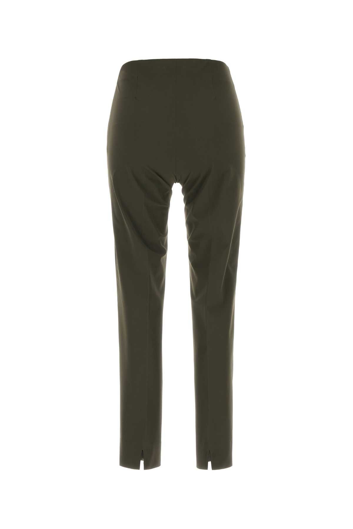 PT Torino Olive Green Stretch Jersey Gioia Pant Size 34" / US 12 / IT 48 - 2 Thumbnail