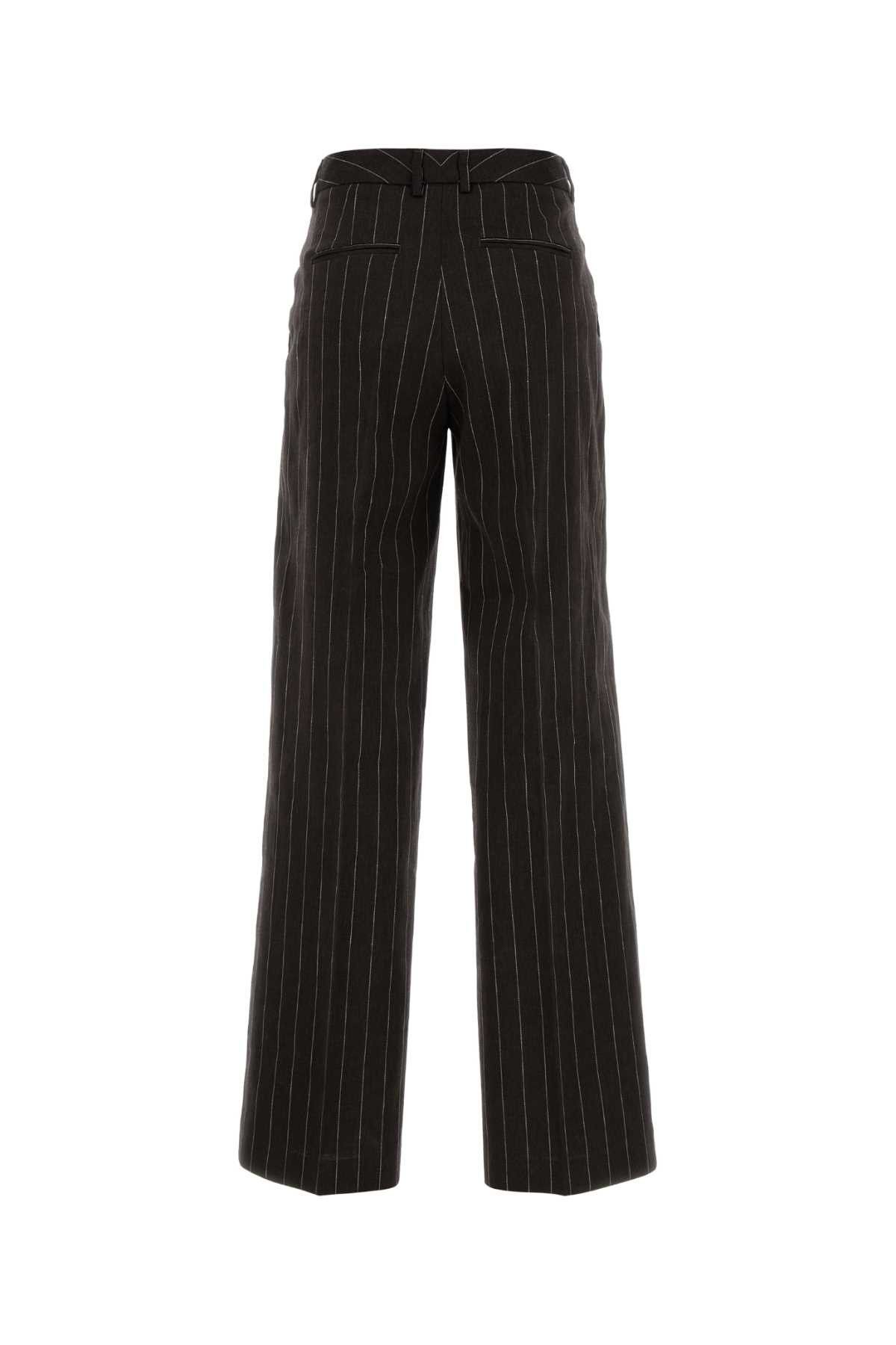 PT Torino Embroidered Linen Blend Lola Pant Size 32" / US 10 / IT 46 - 2 Thumbnail